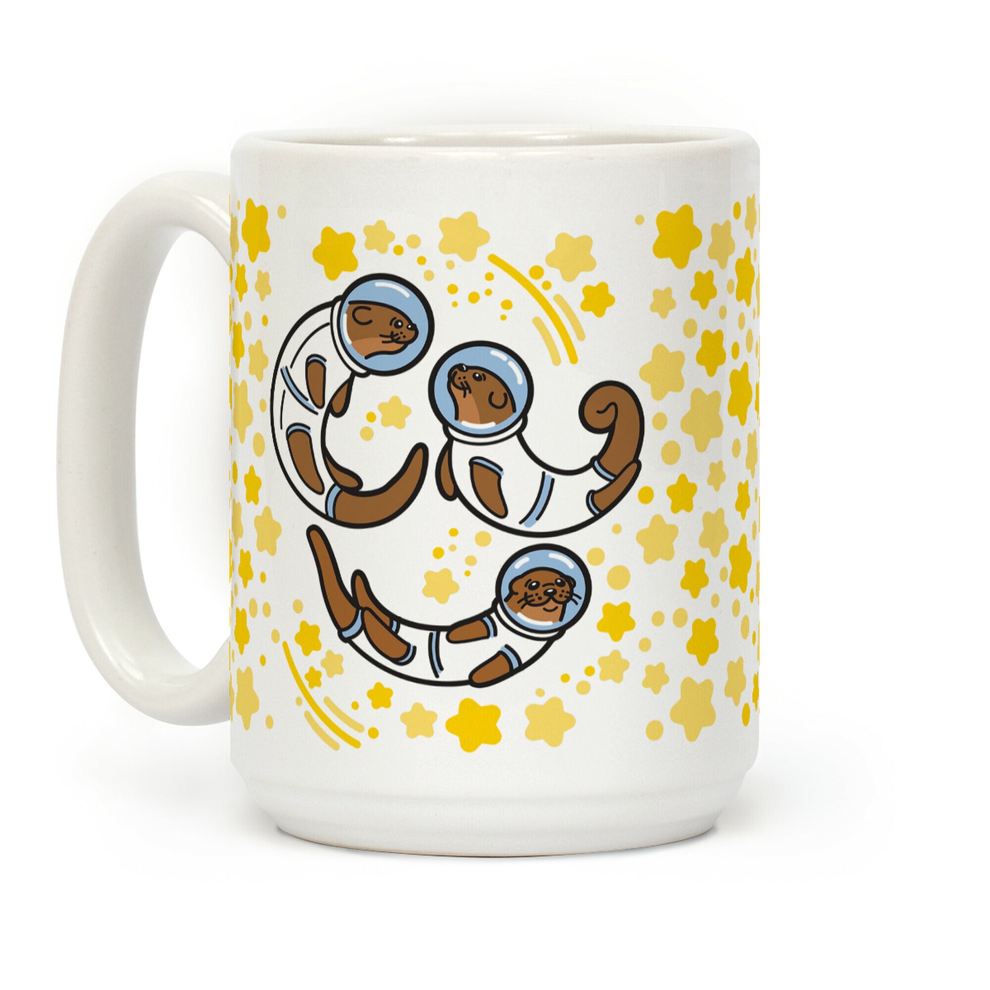 Otters In Space Coffee Mug