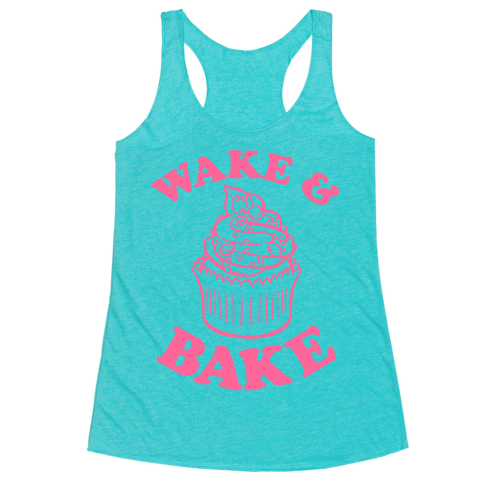 Wake and Bake Racerback Tank