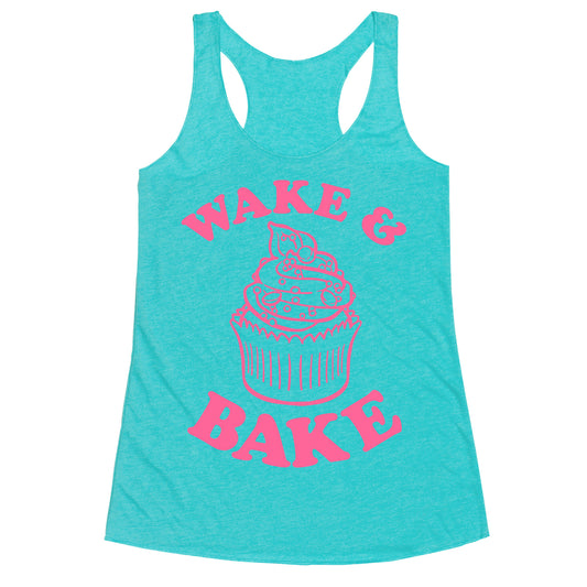 Wake and Bake Racerback Tank