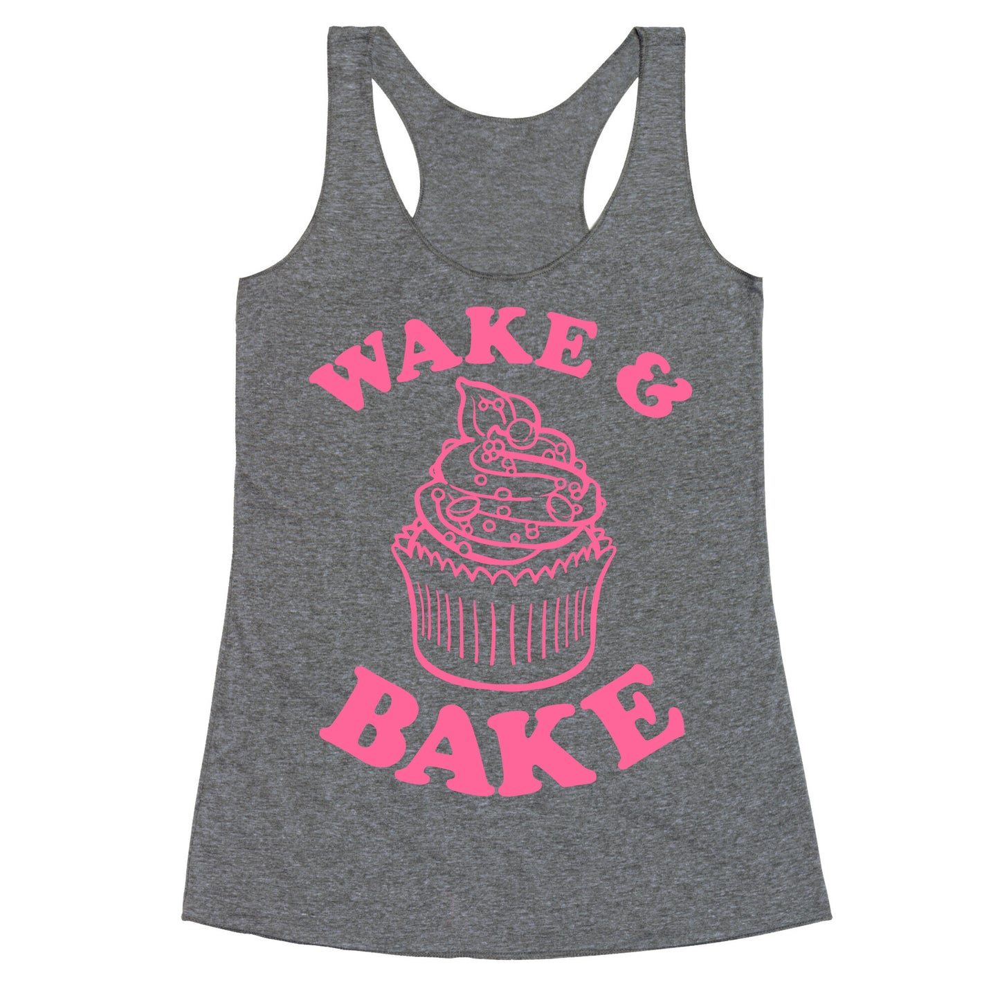 Wake and Bake Racerback Tank