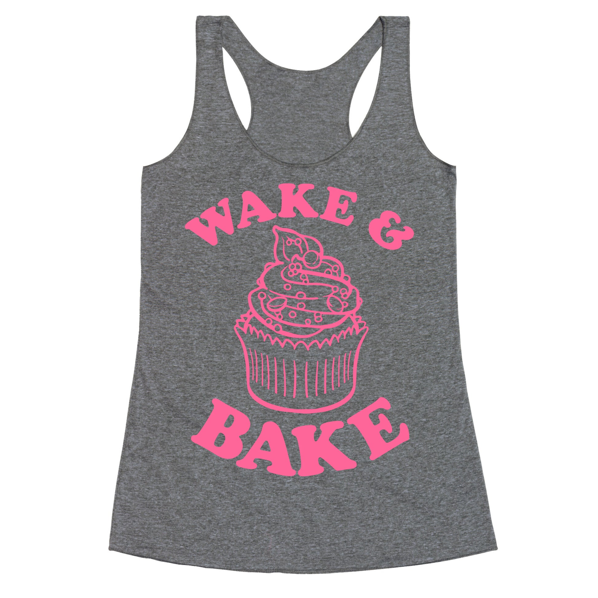 Wake and Bake Racerback Tank