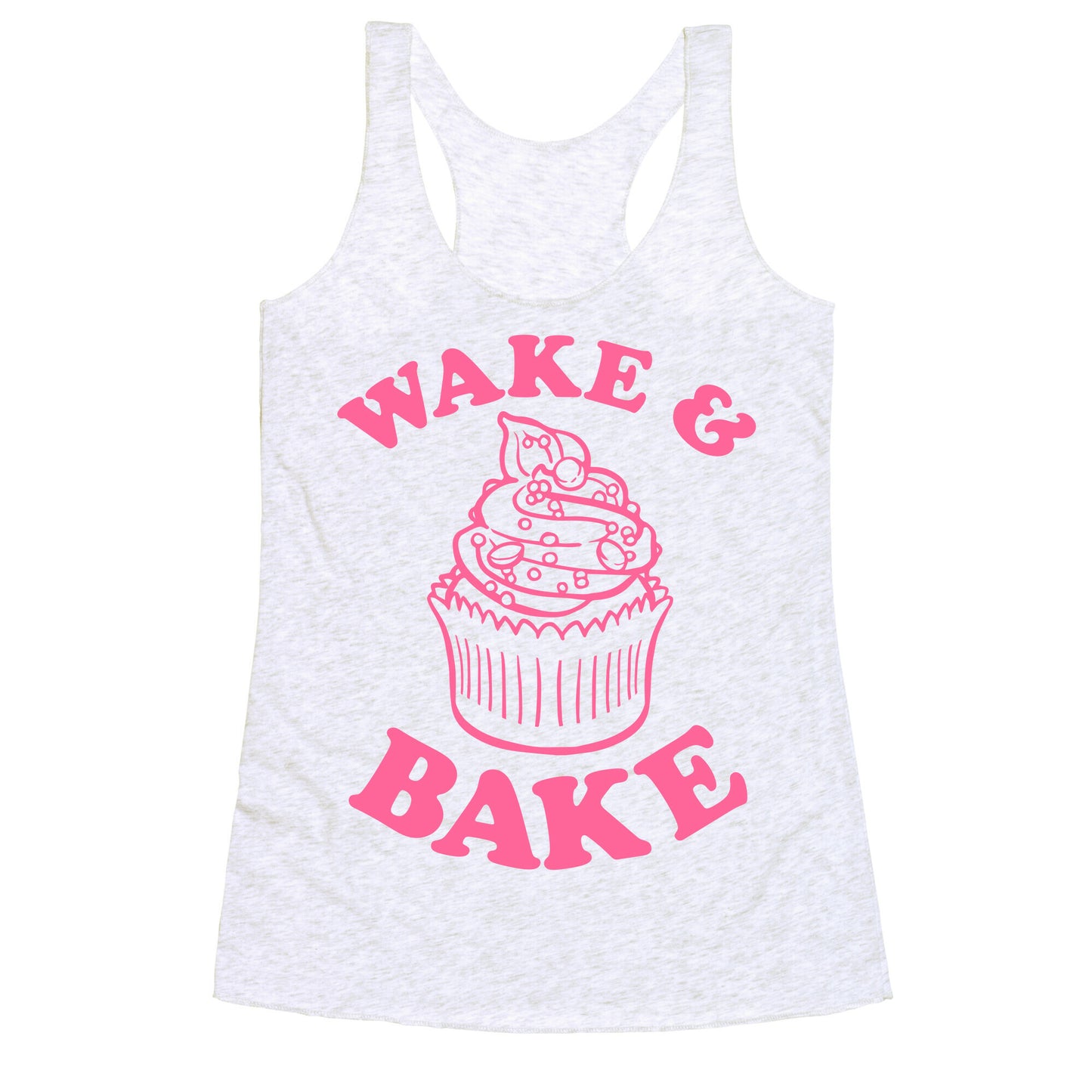 Wake and Bake Racerback Tank