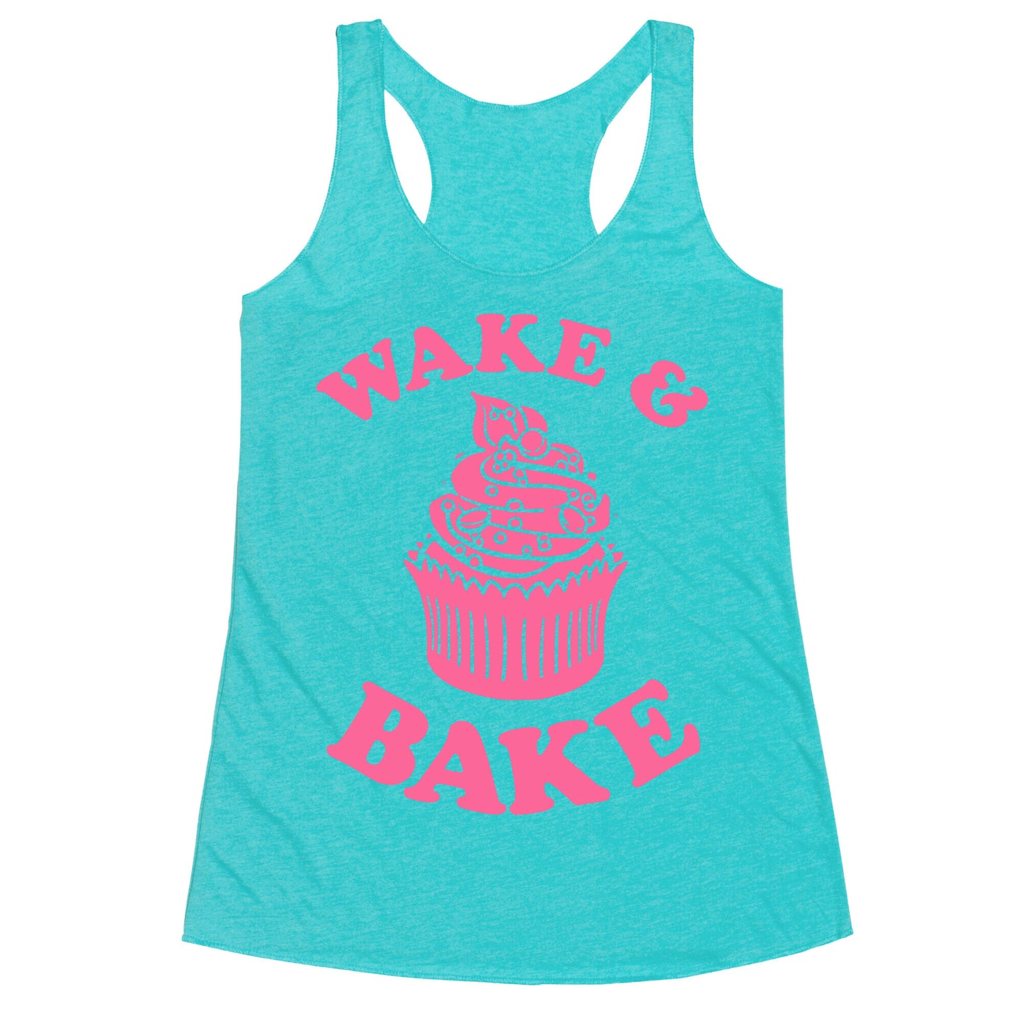 Wake and Bake Racerback Tank