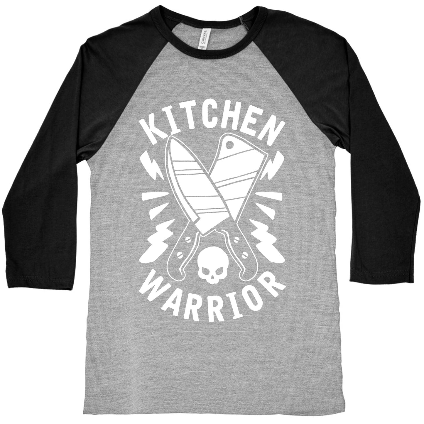 Kitchen Warrior Baseball Tee