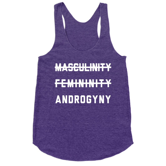Masculinity Femininity Androgyny Racerback Tank