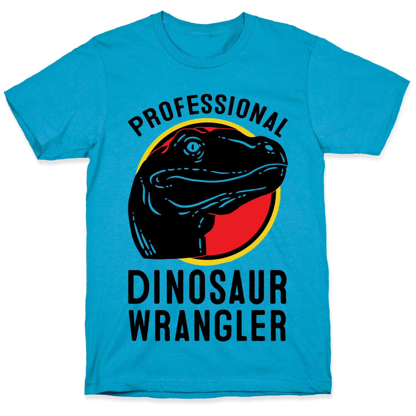 Professional Dinosaur Wrangler Unisex Triblend Tee