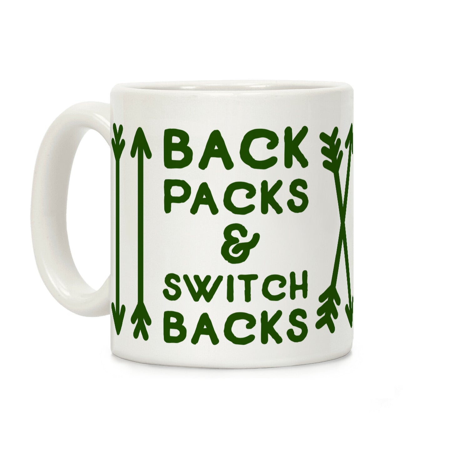 Backpacks and Switchbacks Coffee Mug