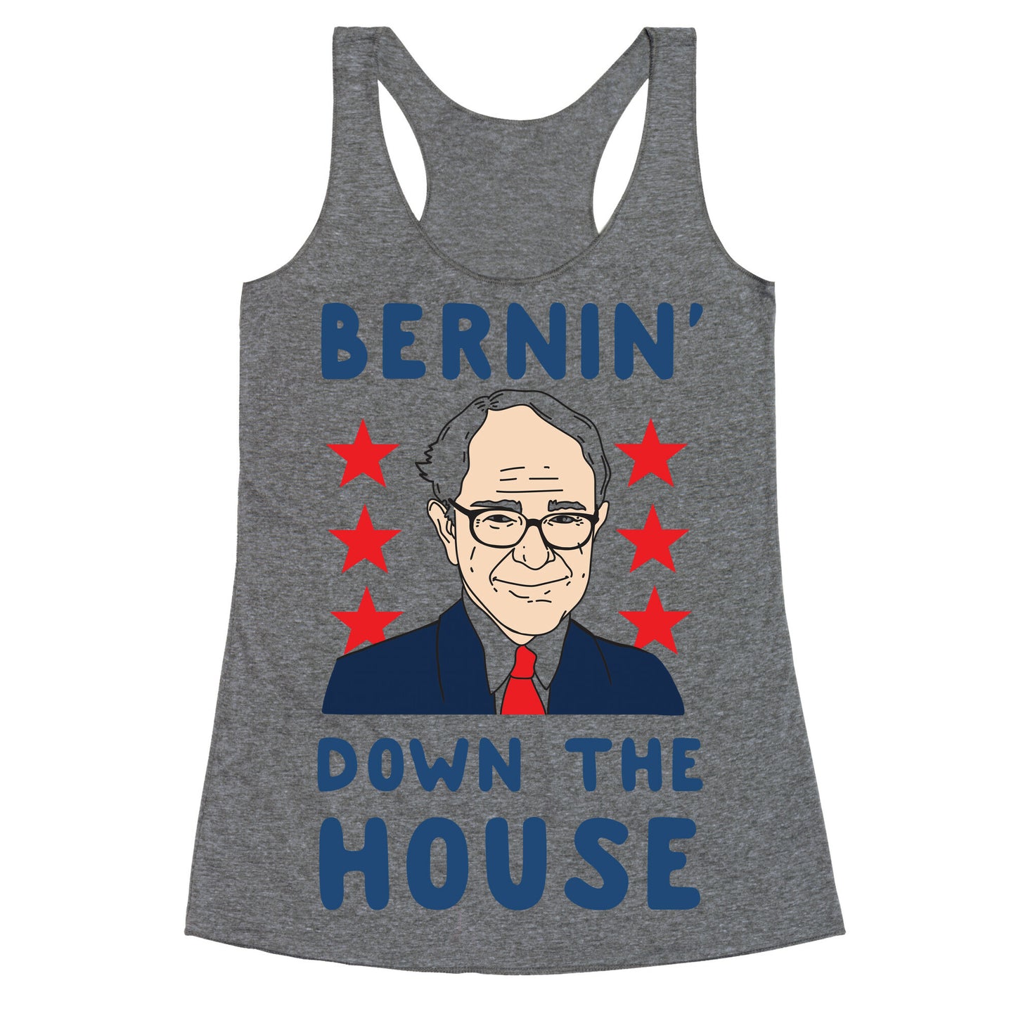 Bernin' Down the House Racerback Tank