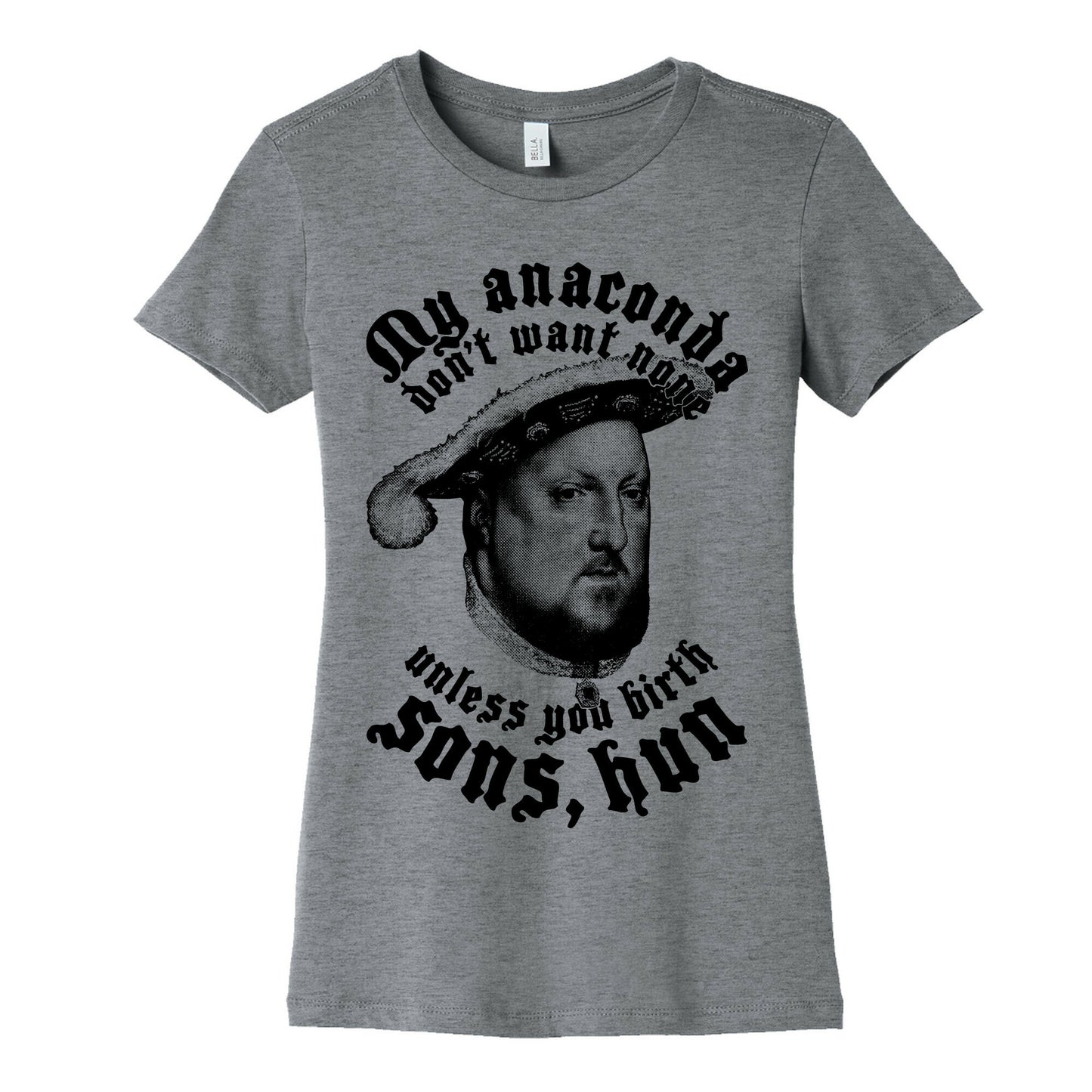Henry VIII Anaconda Women's Cotton Tee