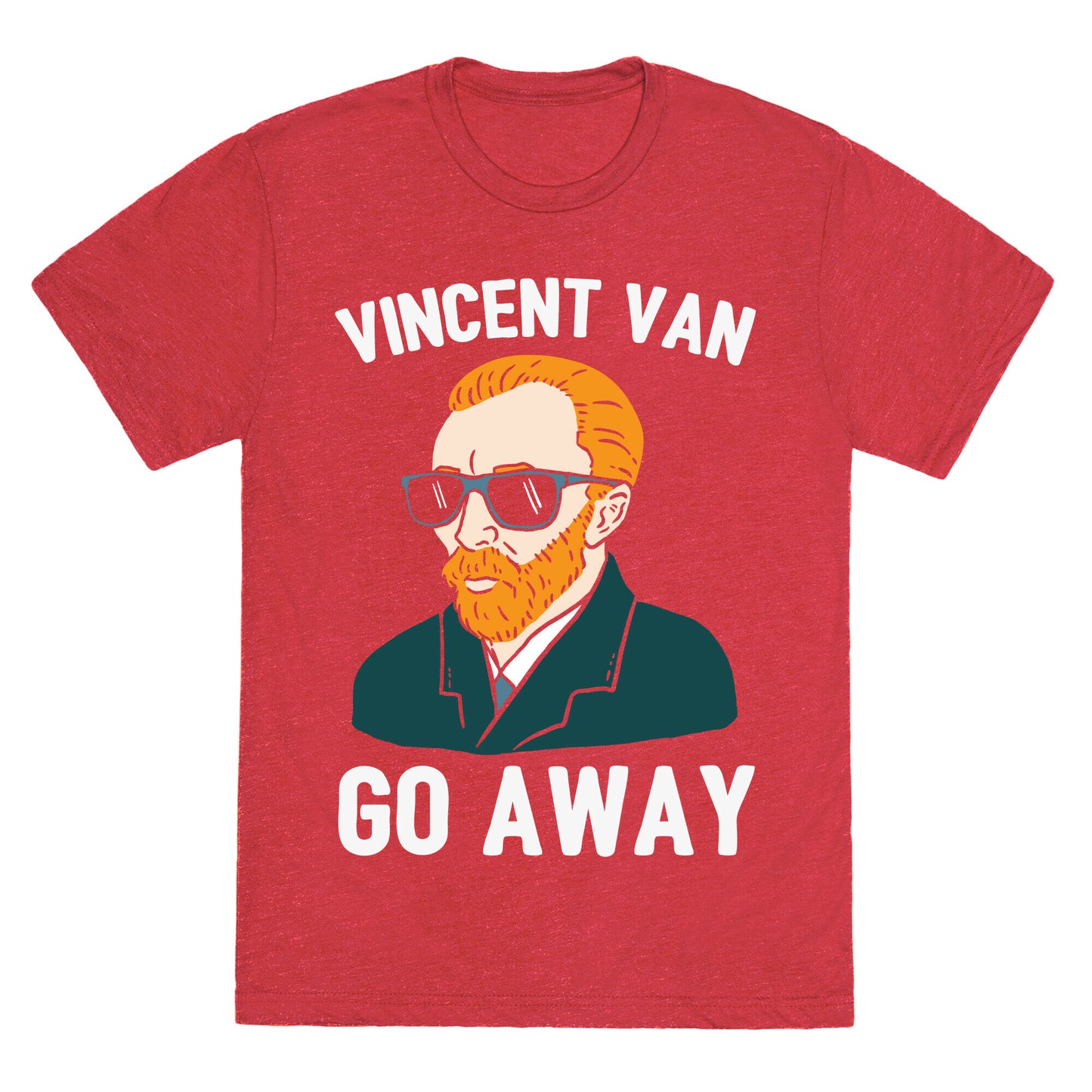 Vincent Van Go Away Unisex Triblend Tee