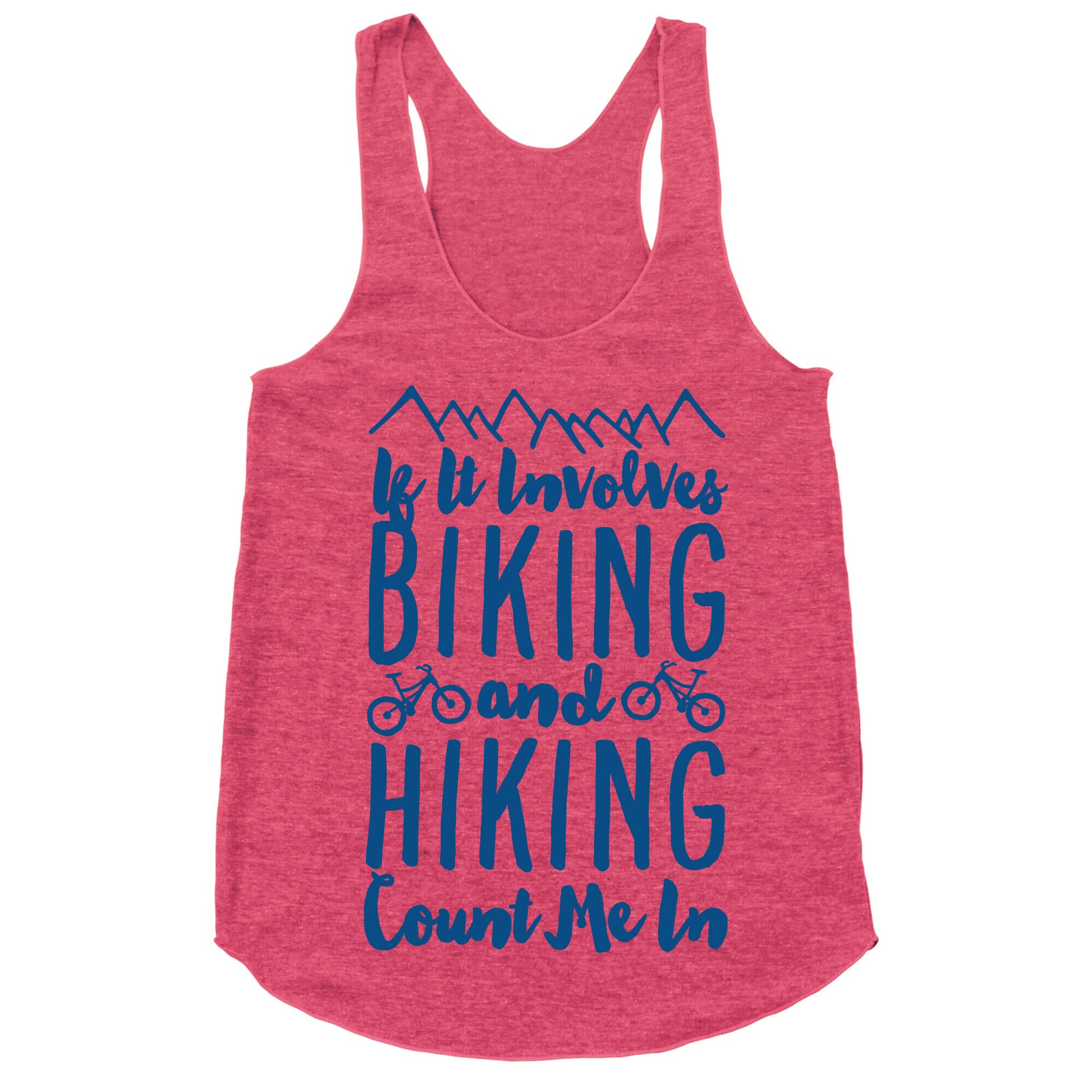 Biking and Hiking Racerback Tank