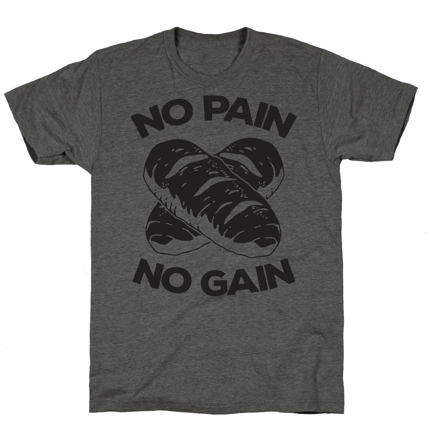 No Pain No Gain Unisex Triblend Tee