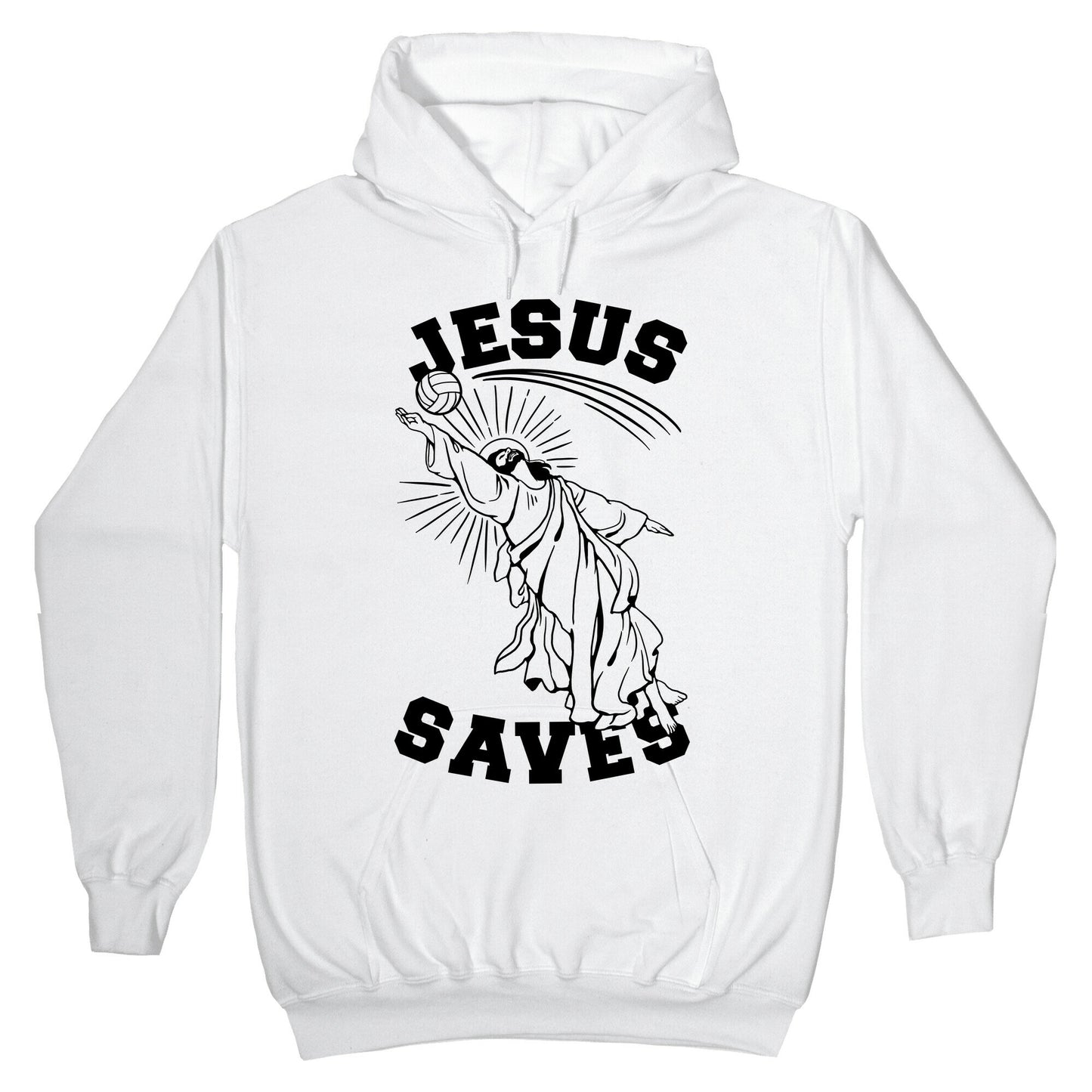 Jesus Saves (Volleyball) Hoodie