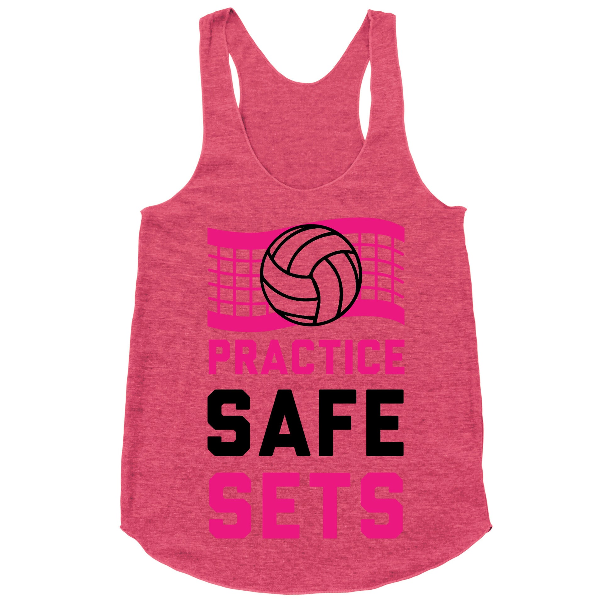 Practice Safe Sets Racerback Tank