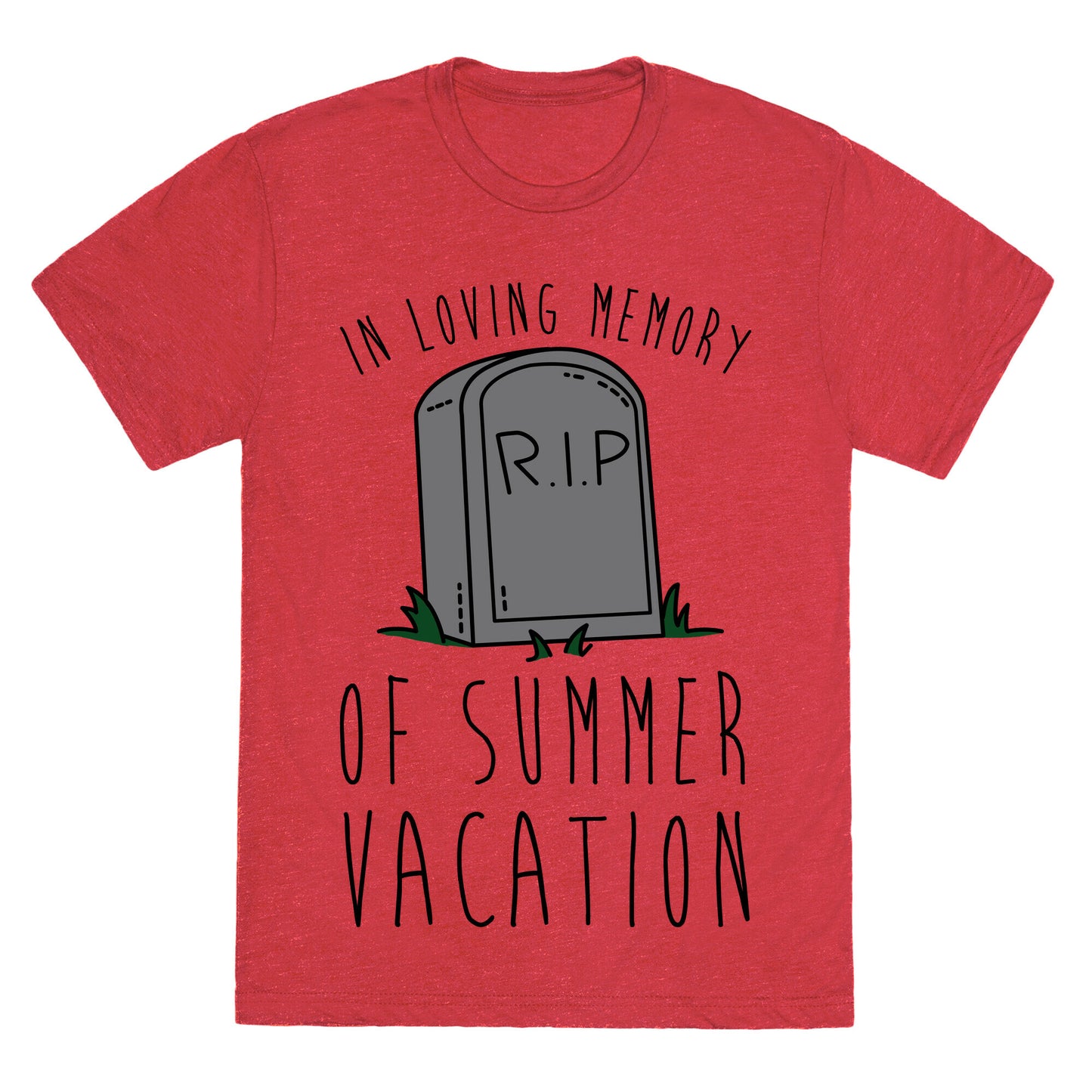 In Loving Memory Of Summer Vacation Unisex Triblend Tee