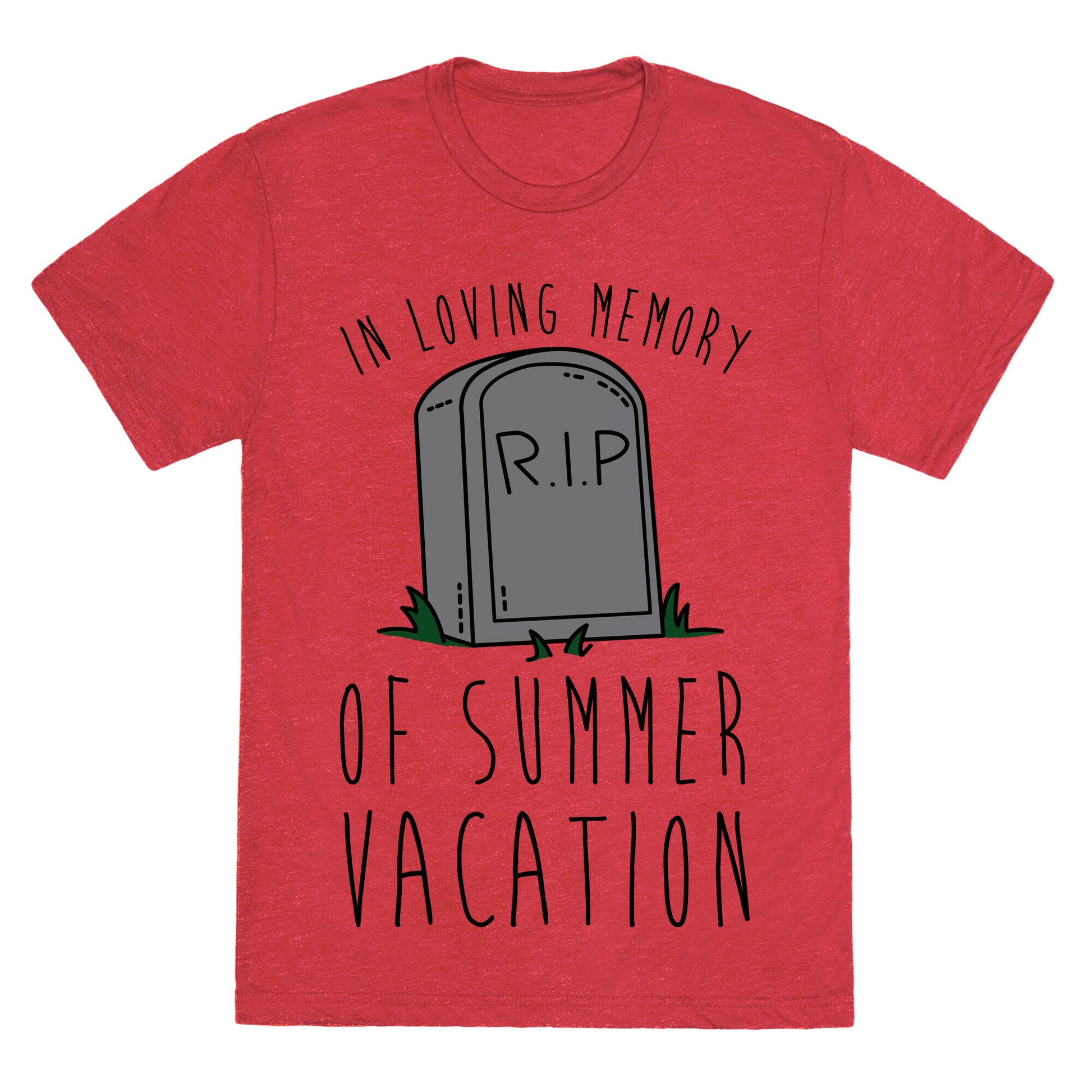 In Loving Memory Of Summer Vacation Unisex Triblend Tee