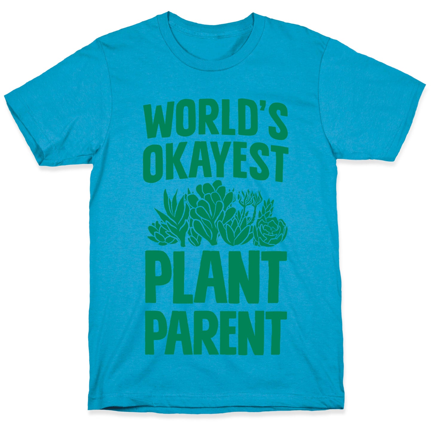 Worlds Okayest Plant Parent Unisex Triblend Tee