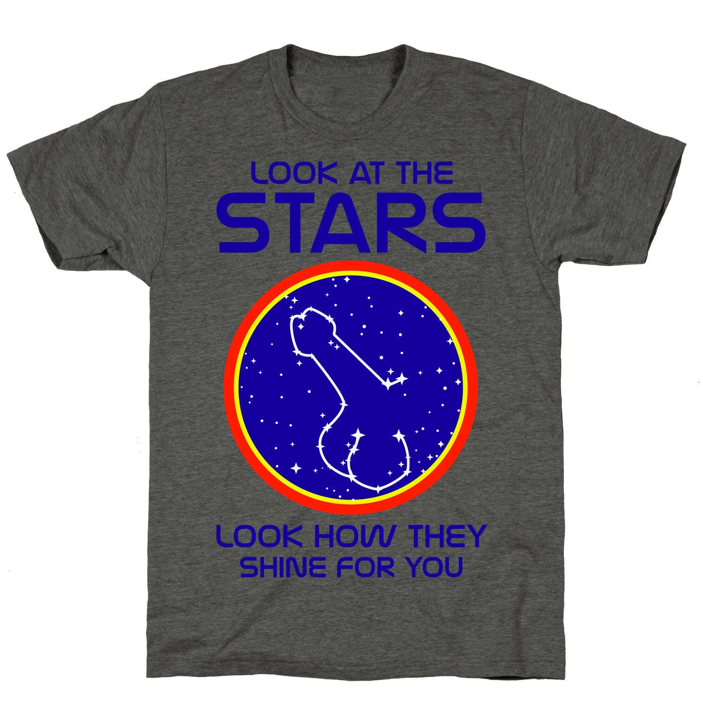 Penis Constellation Unisex Triblend Tee