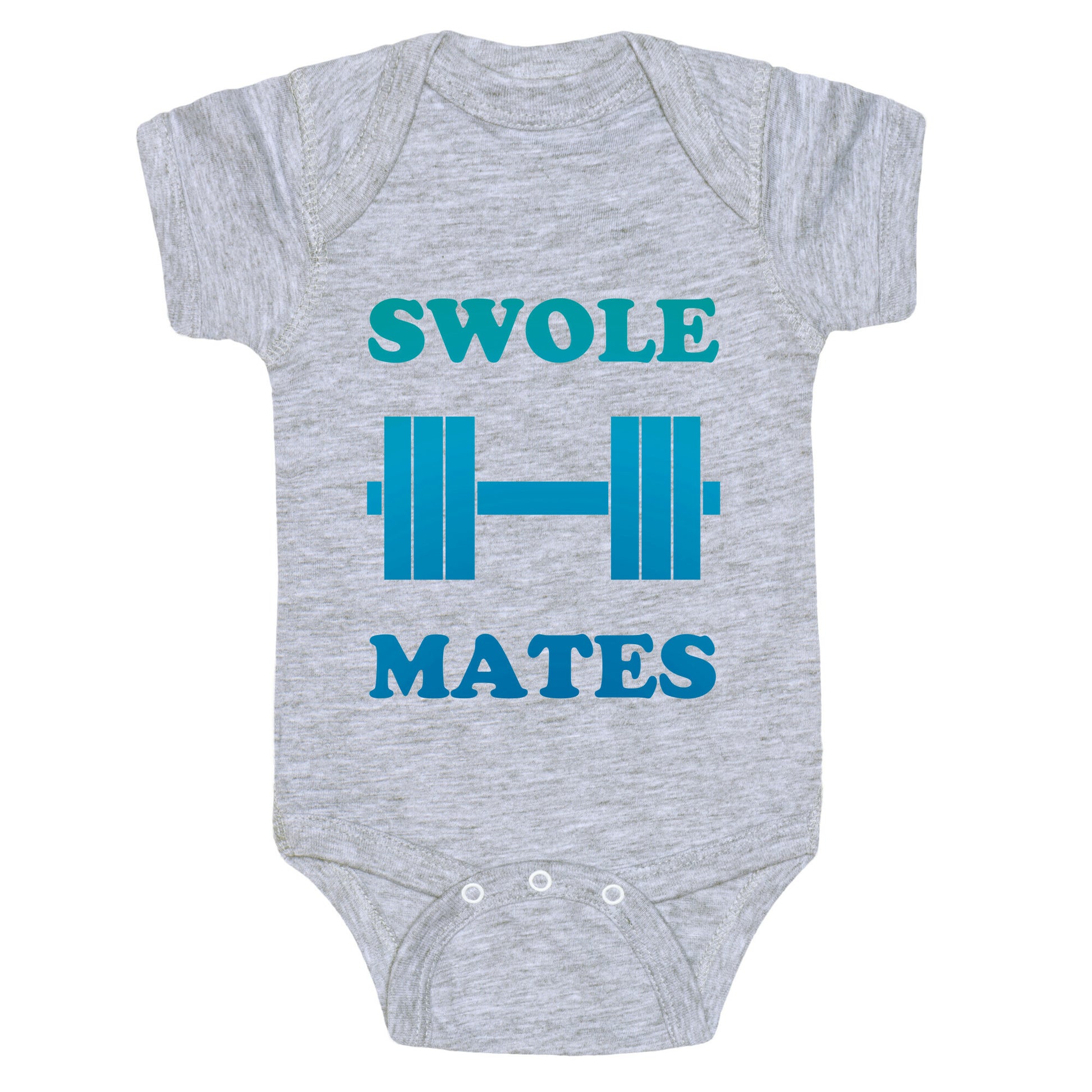 Swole Mates (his) Baby One Piece