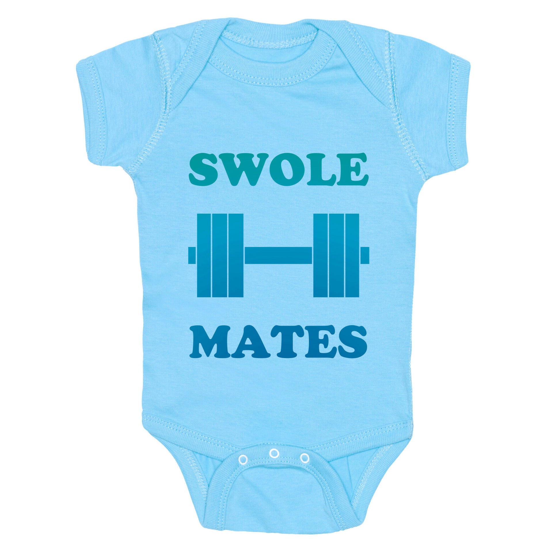 Swole Mates (his) Baby One Piece