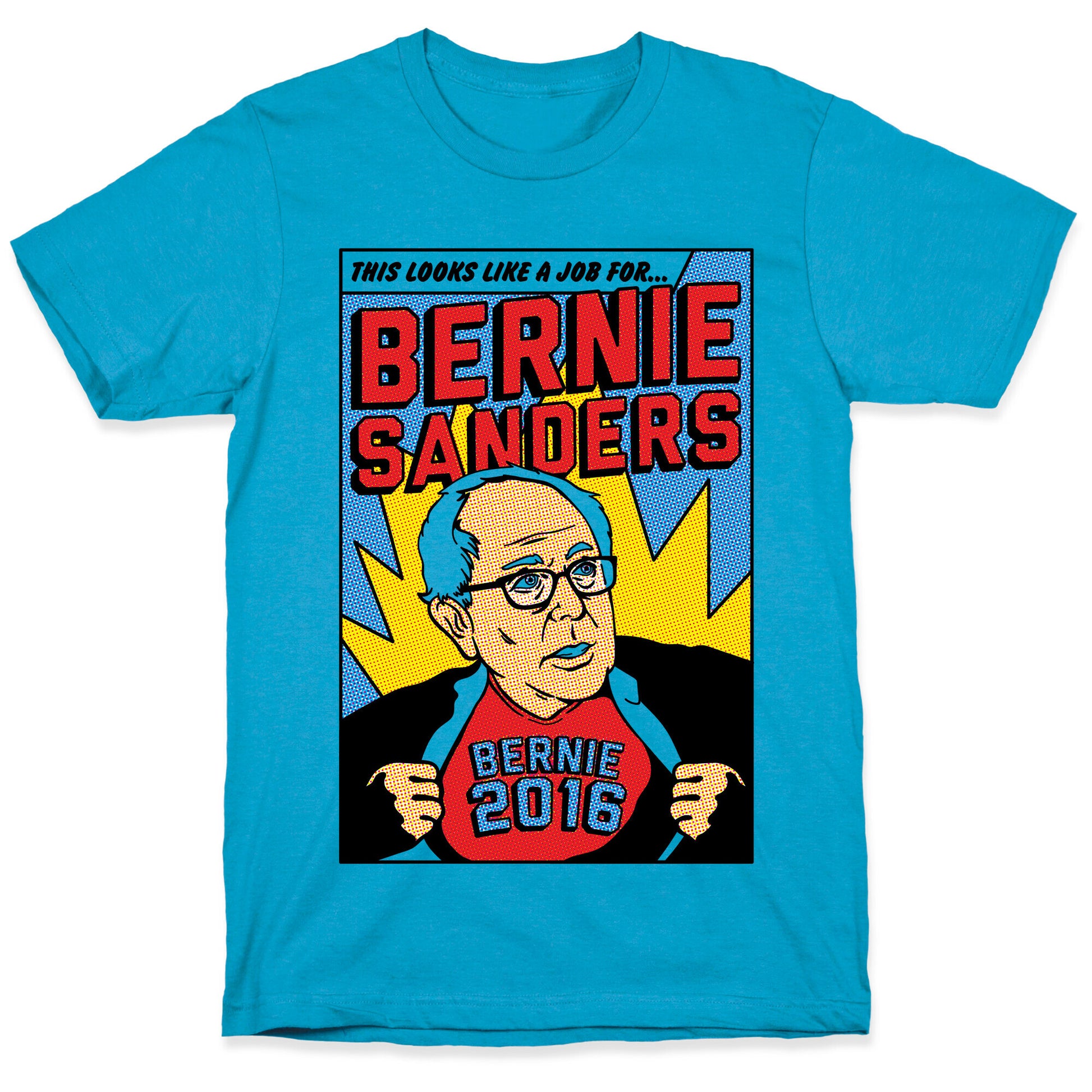Super Hero Bernie Sanders 2016 Unisex Triblend Tee