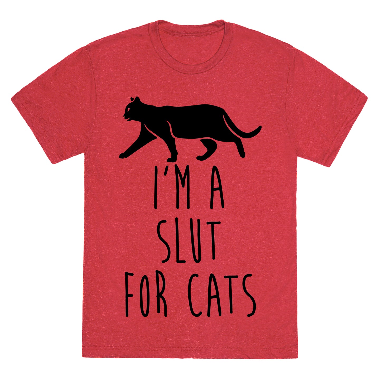 I'm A Slut For Cats Unisex Triblend Tee