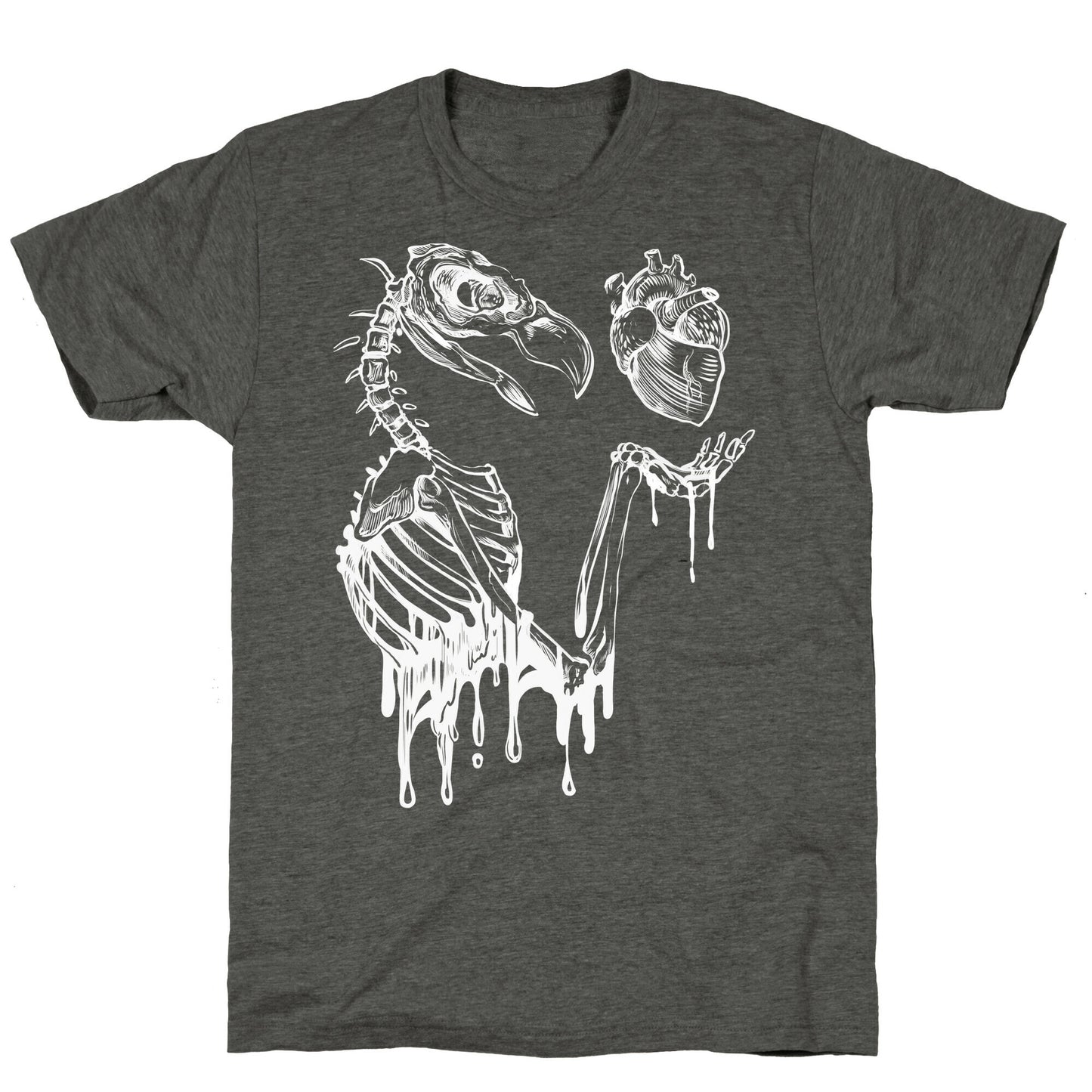 Heart Vulture Unisex Triblend Tee