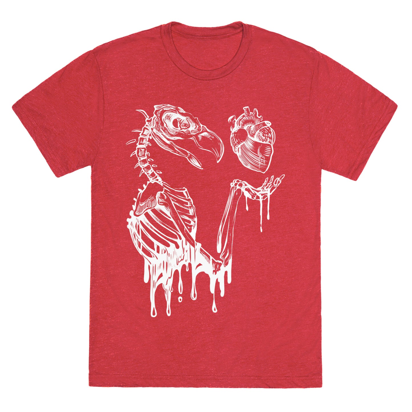 Heart Vulture Unisex Triblend Tee