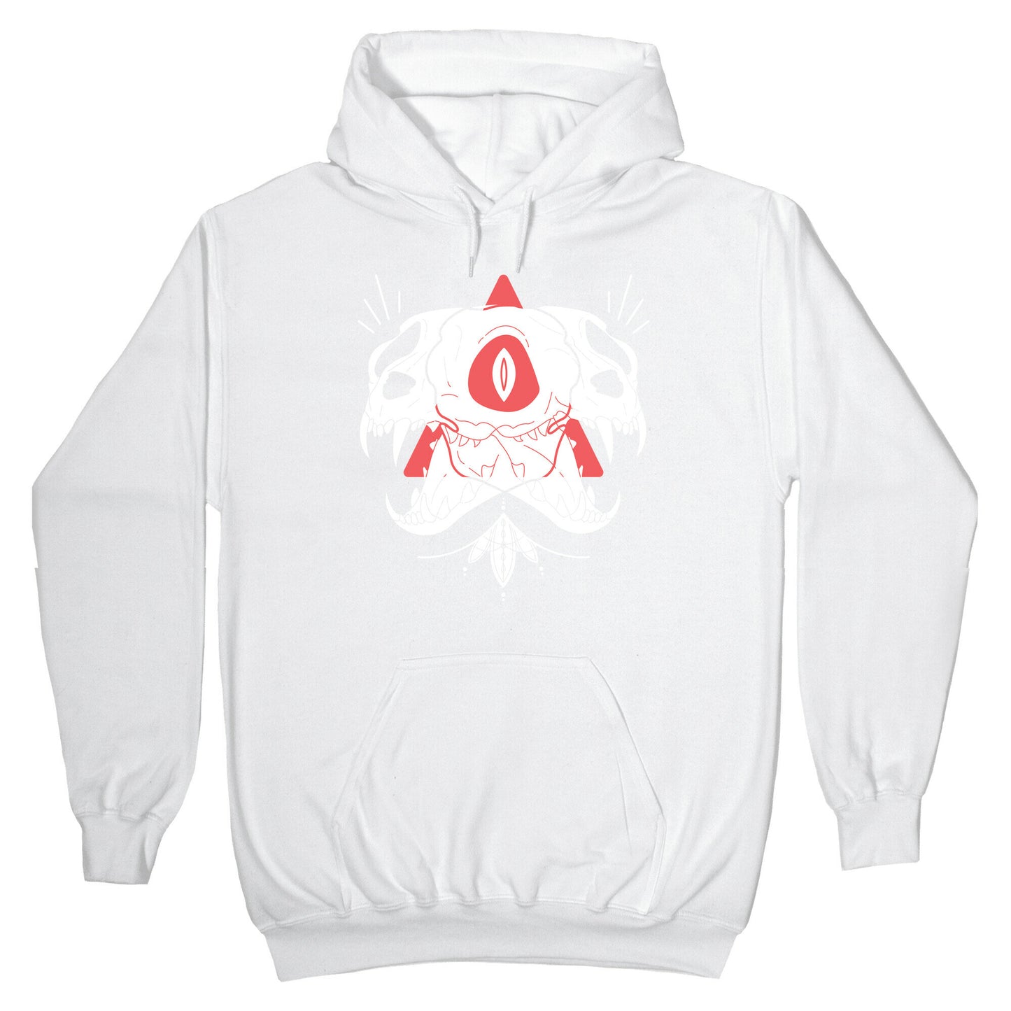 Double Cat Skulls Hoodie