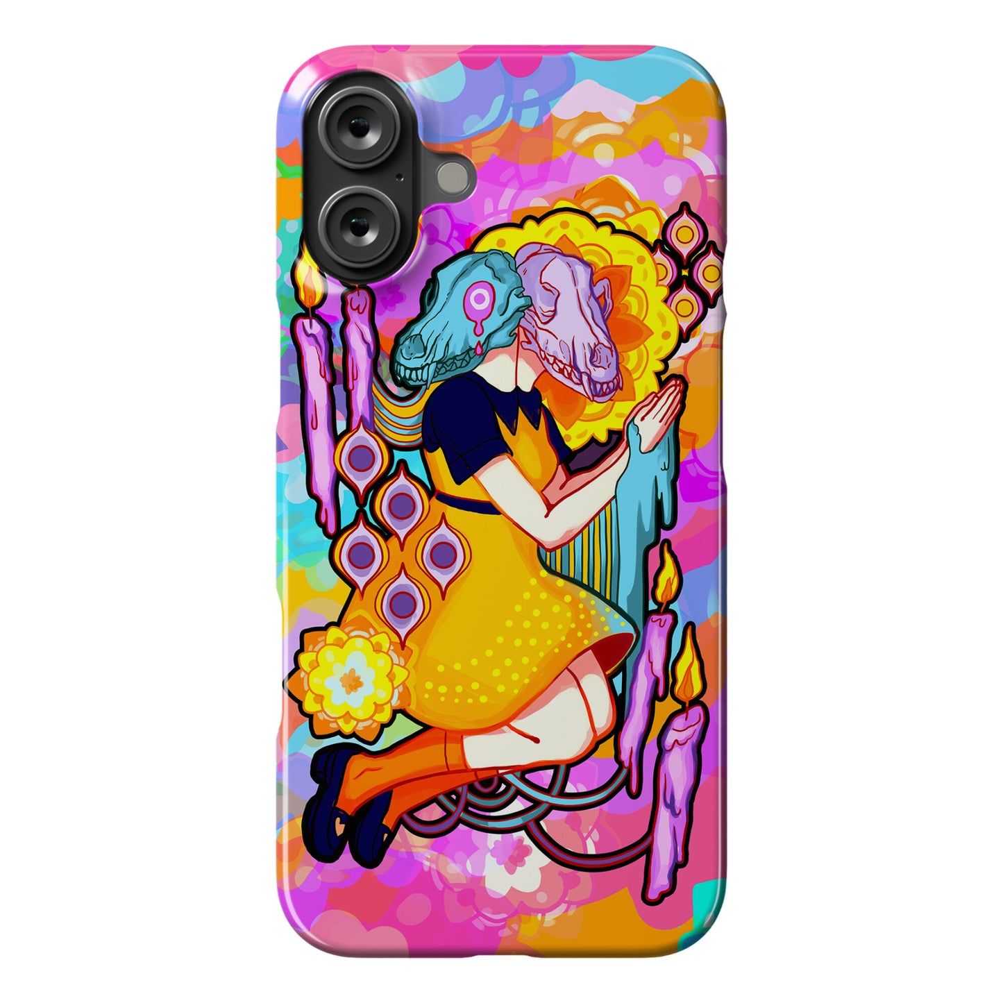 Kaleidoscope Prayer Phone Case