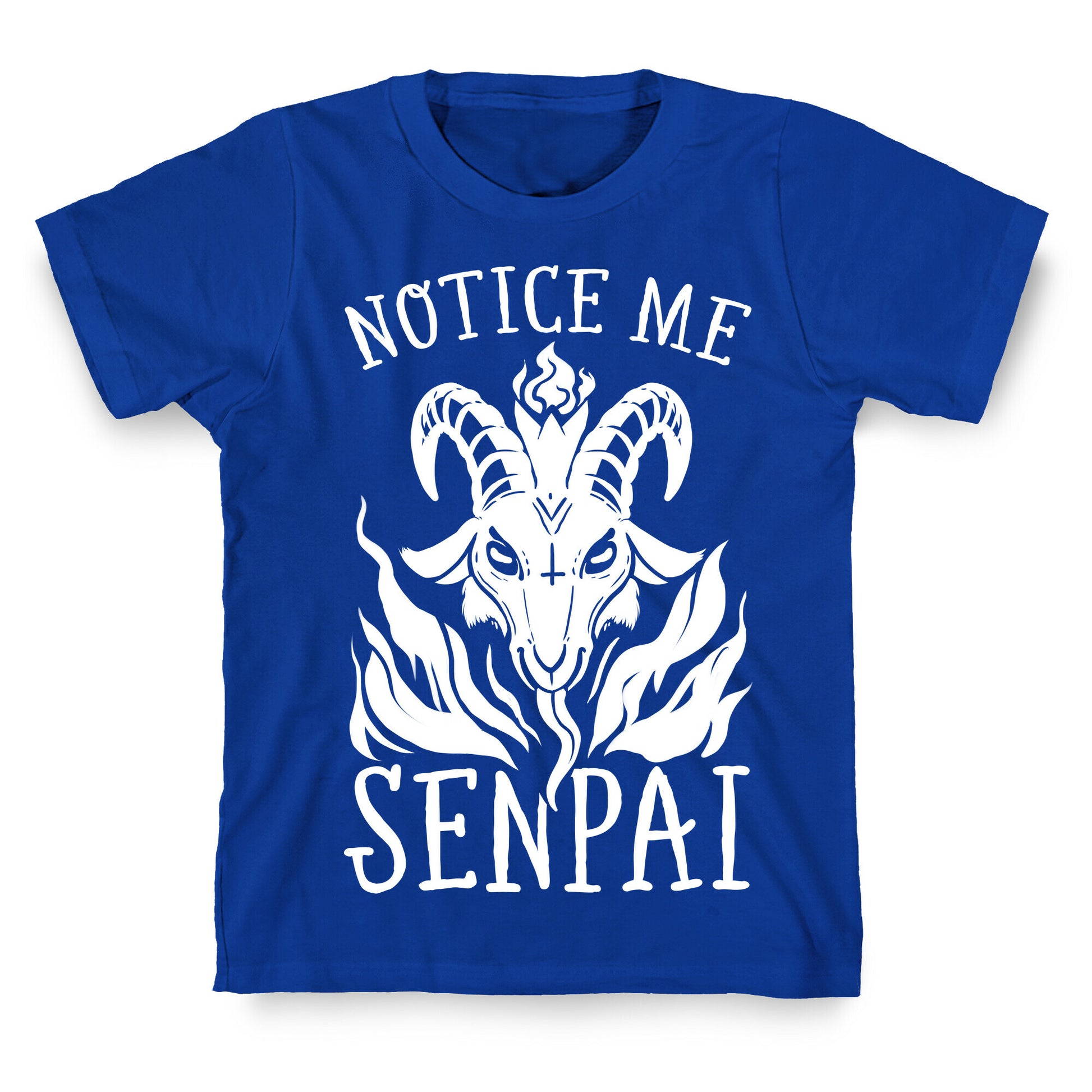 Notice Me Senpai! (Baphomet) T-Shirt