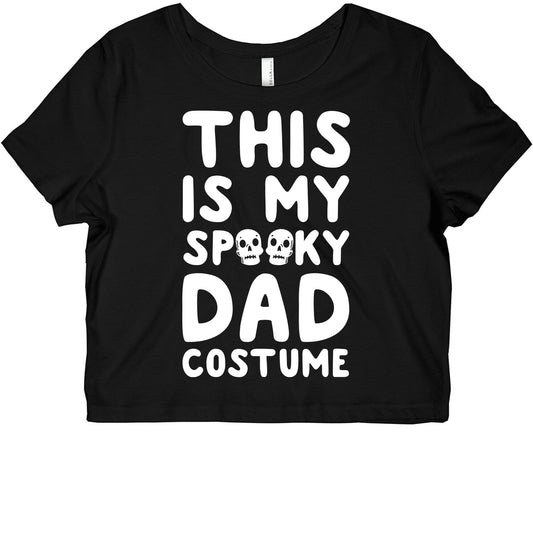 This is My Spooky Dad Costume Graphic Baby Tee