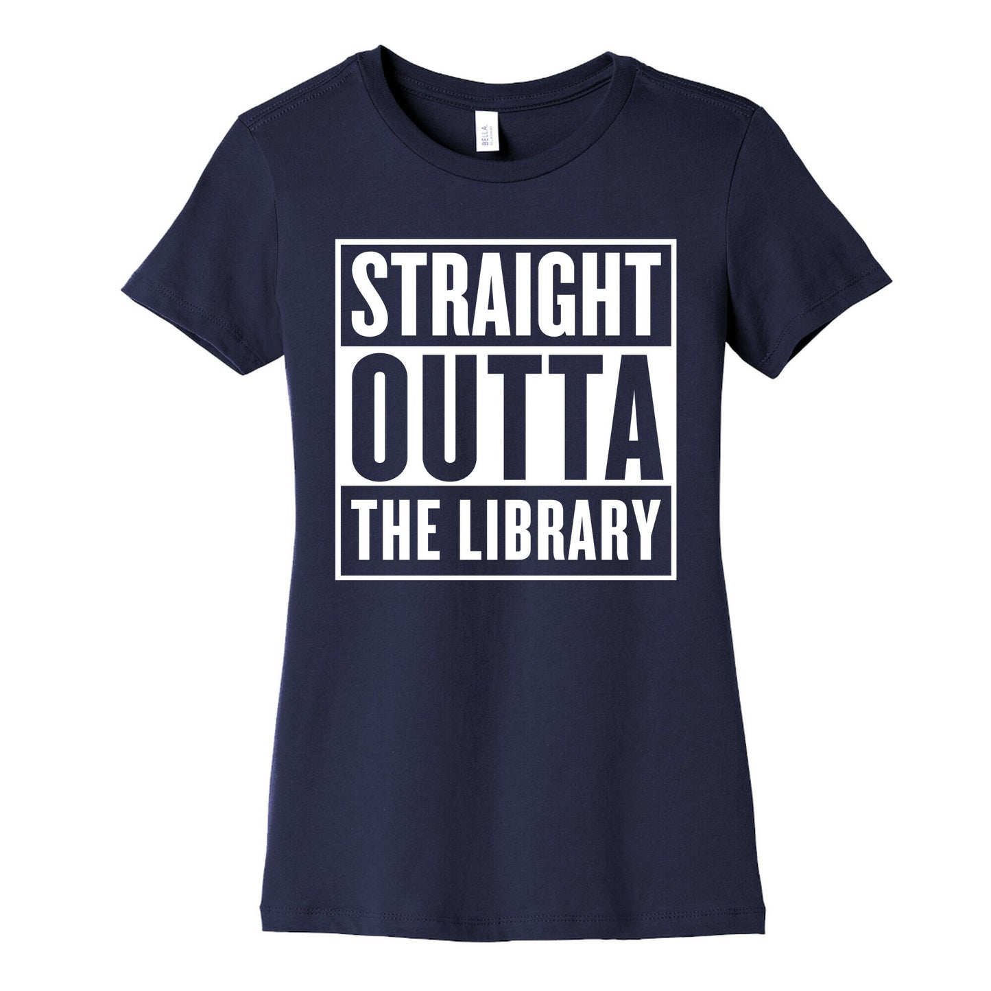 Straight Outta the Library Women's Cotton Tee