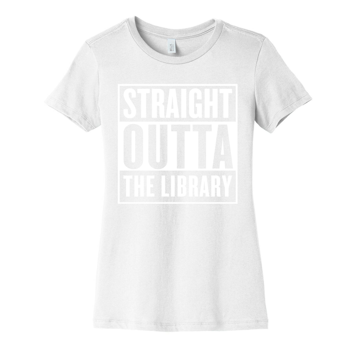 Straight Outta the Library Women's Cotton Tee