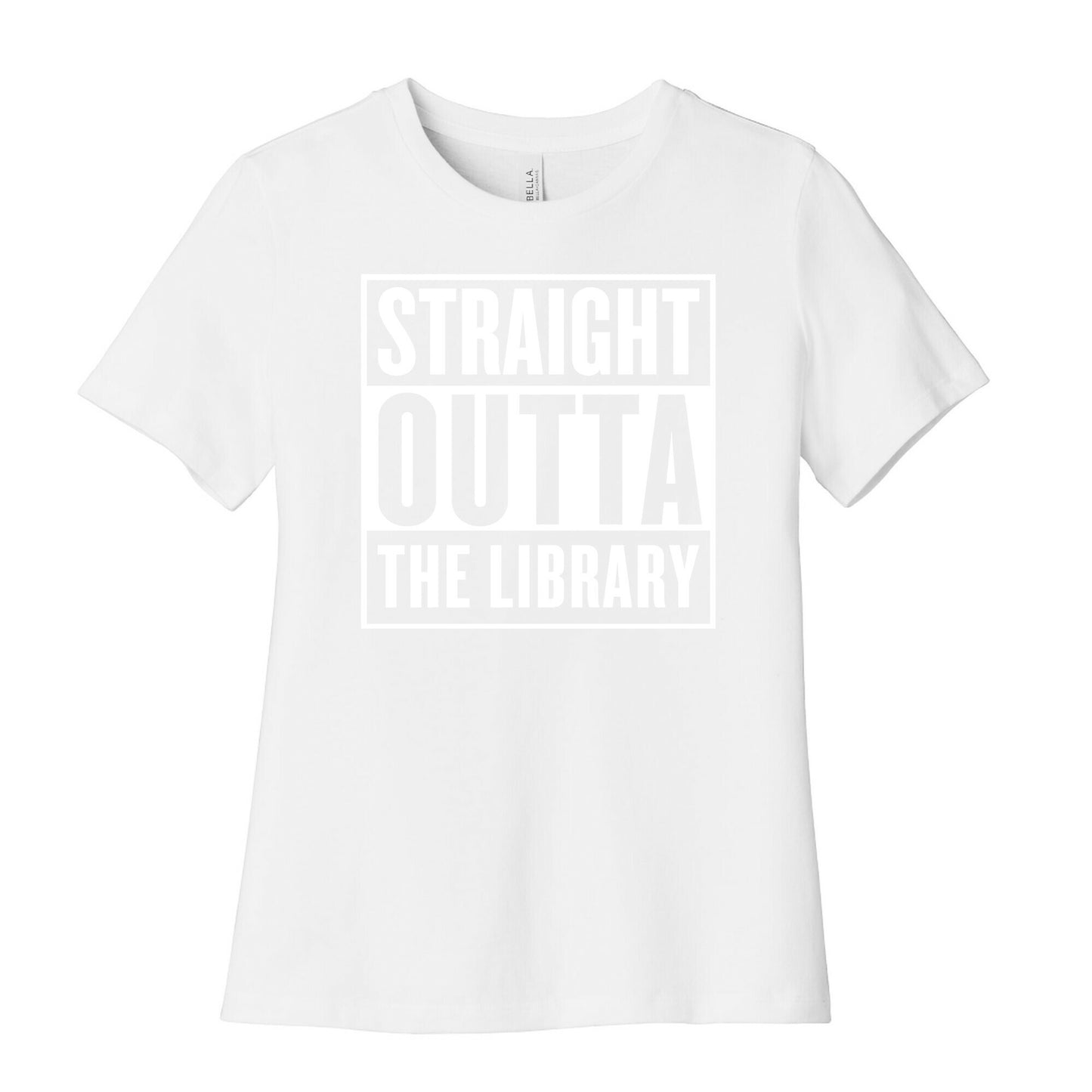 Straight Outta the Library Women's Cotton Tee