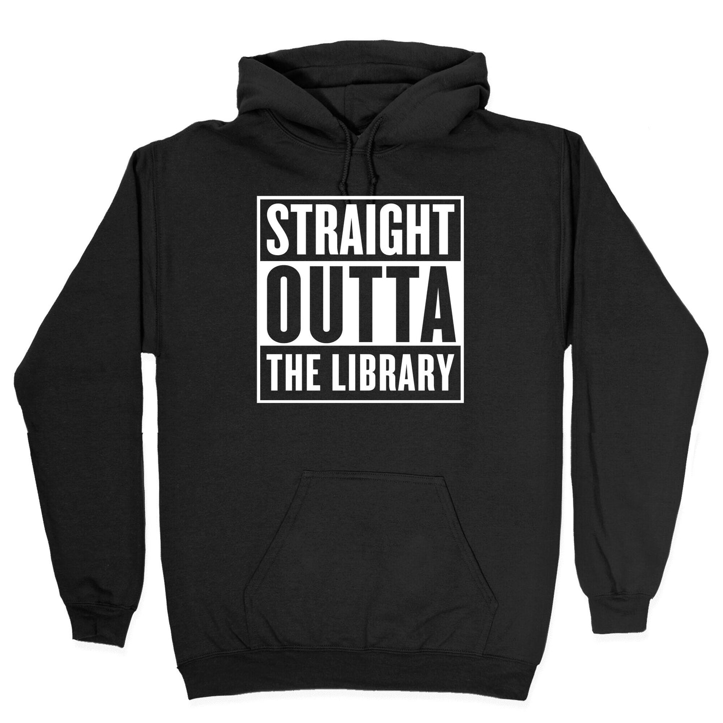 Straight Outta the Library Hoodie
