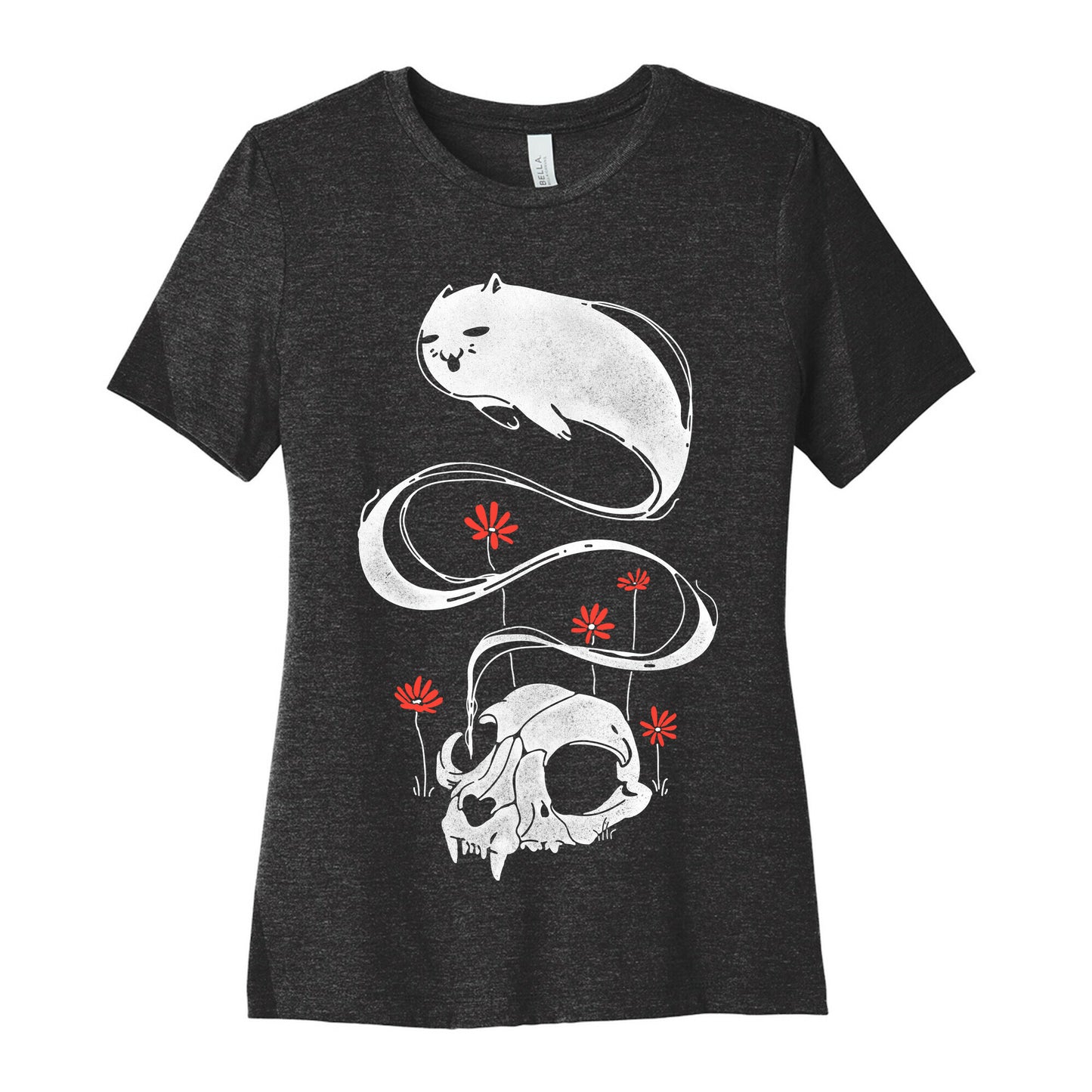 Cat Ghost Women's Cotton Tee