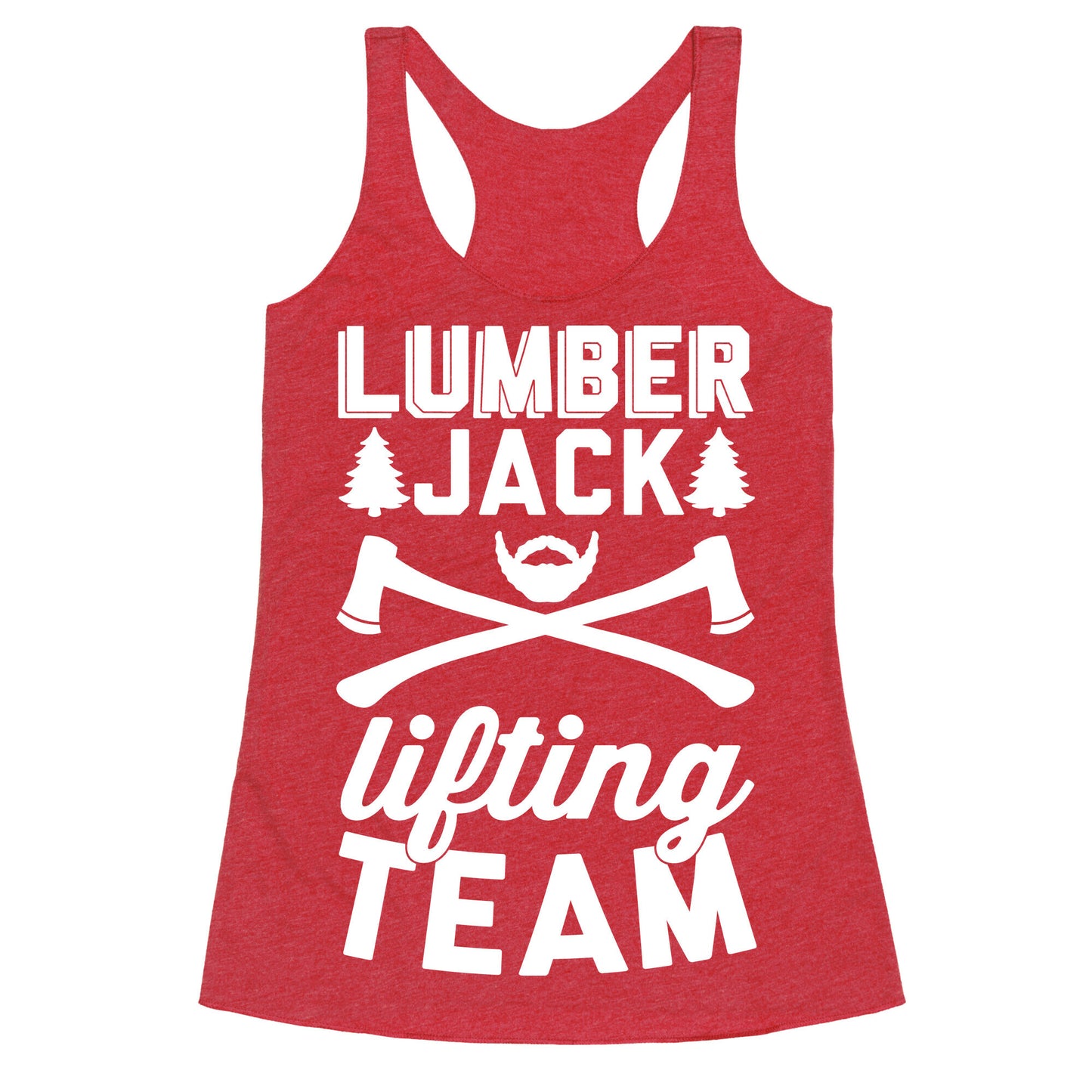 Lumberjack Lifting Team Racerback Tank