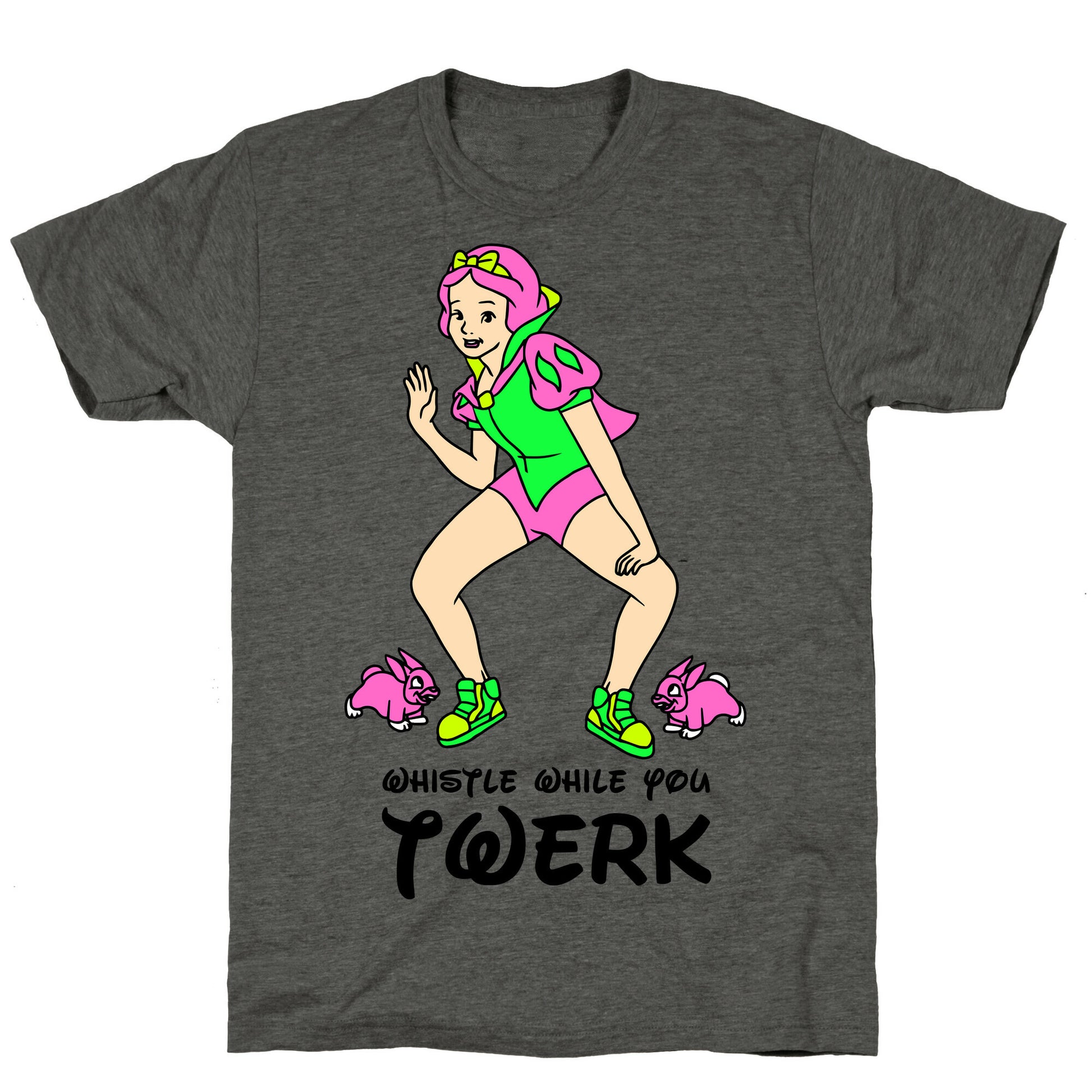 Whistle While You Twerk Unisex Triblend Tee