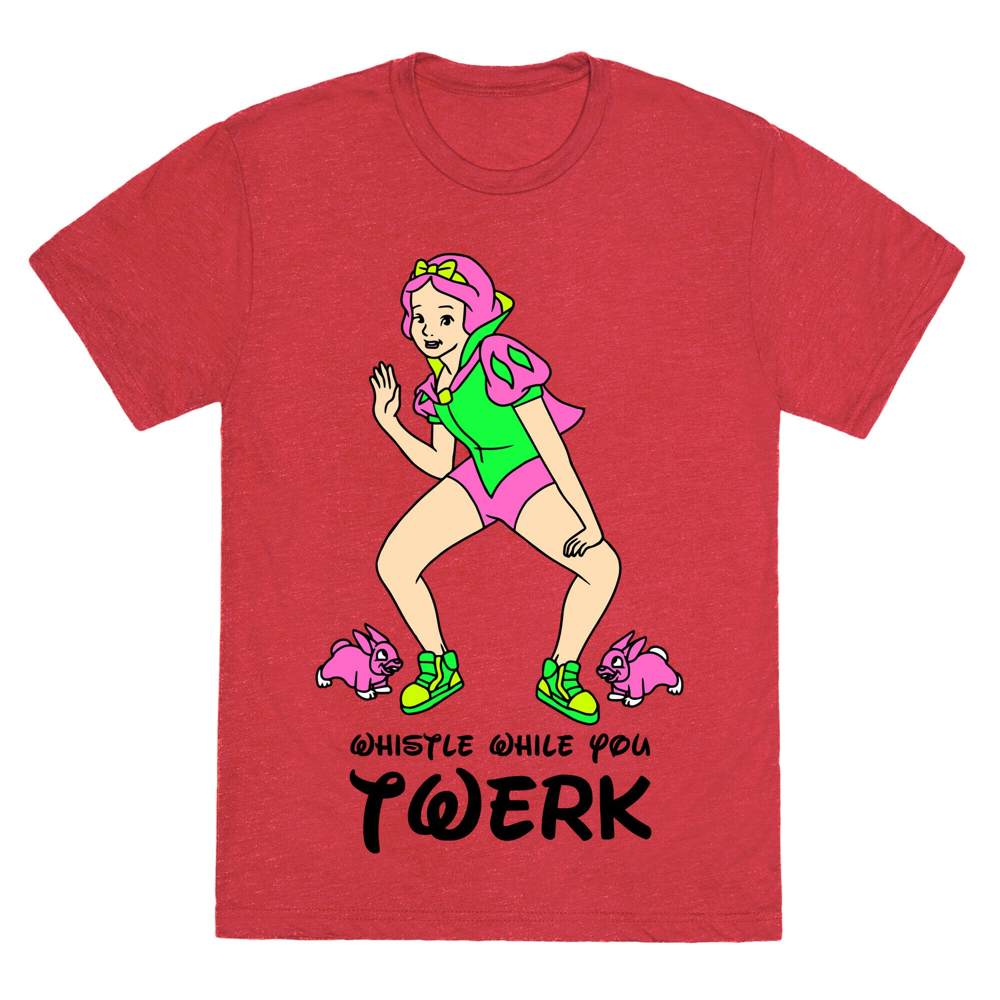 Whistle While You Twerk Unisex Triblend Tee