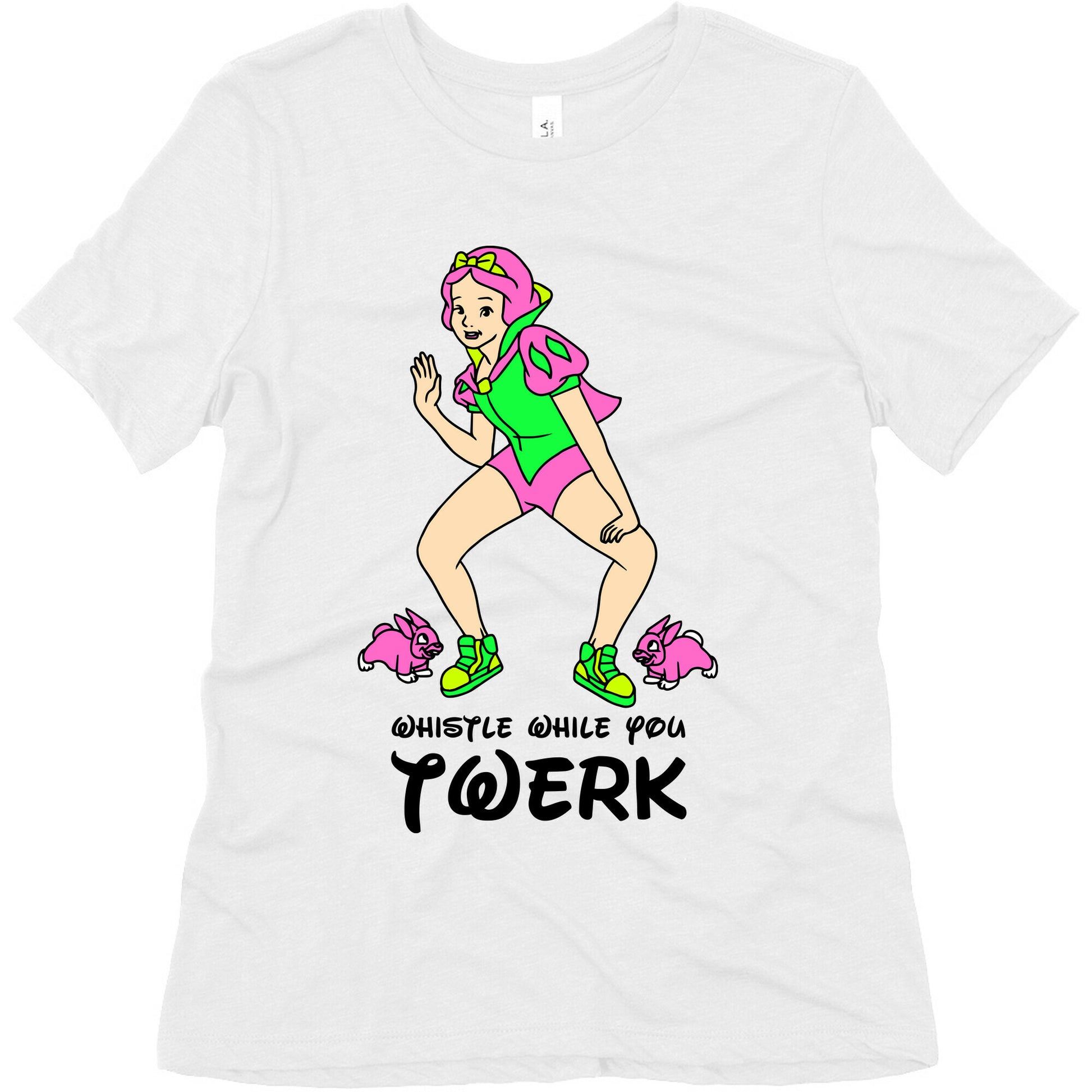 Whistle While You Twerk Women's Triblend Tee