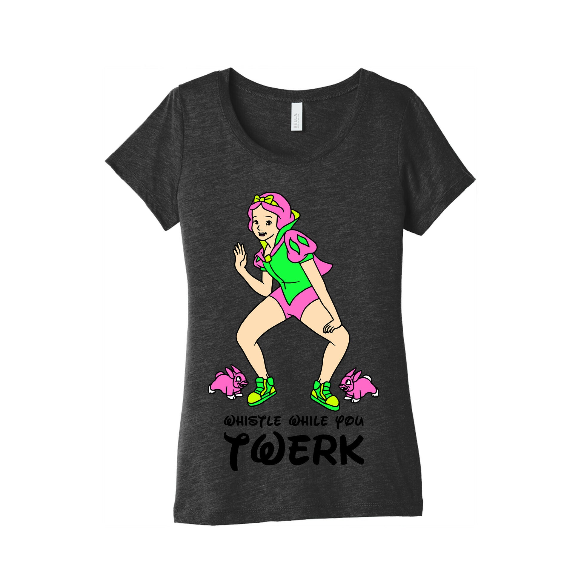 Whistle While You Twerk Women's Triblend Tee