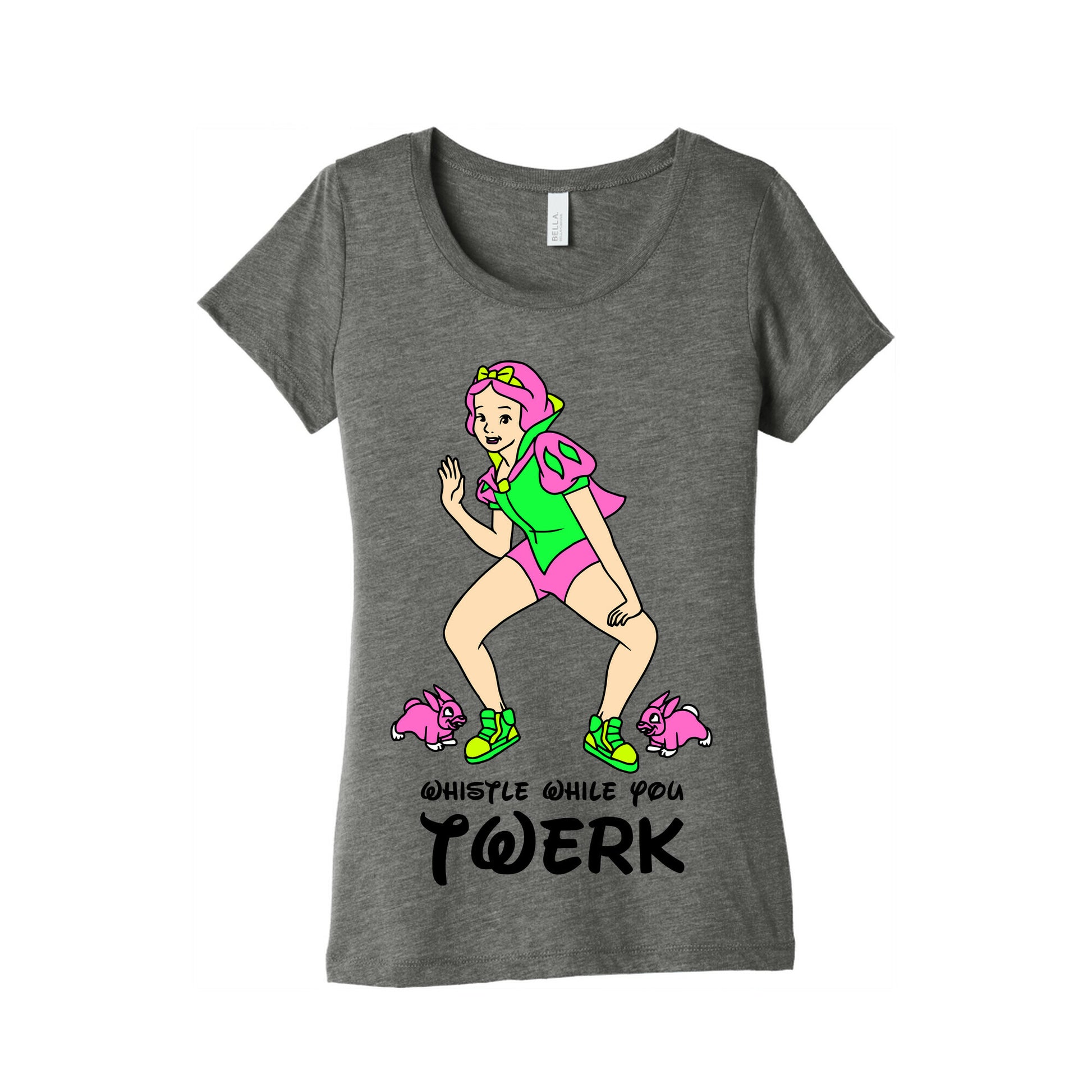 Whistle While You Twerk Women's Triblend Tee