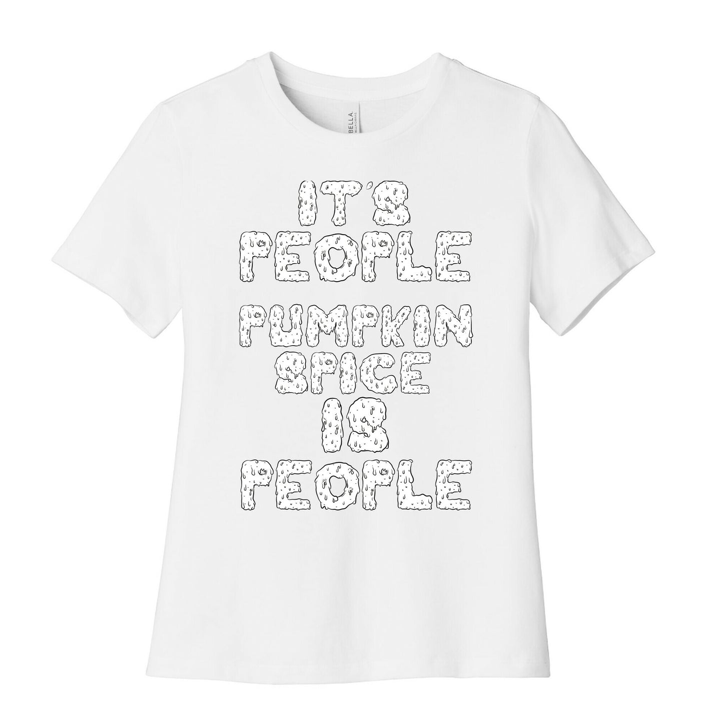 Pumpkin Spice is People Women's Cotton Tee