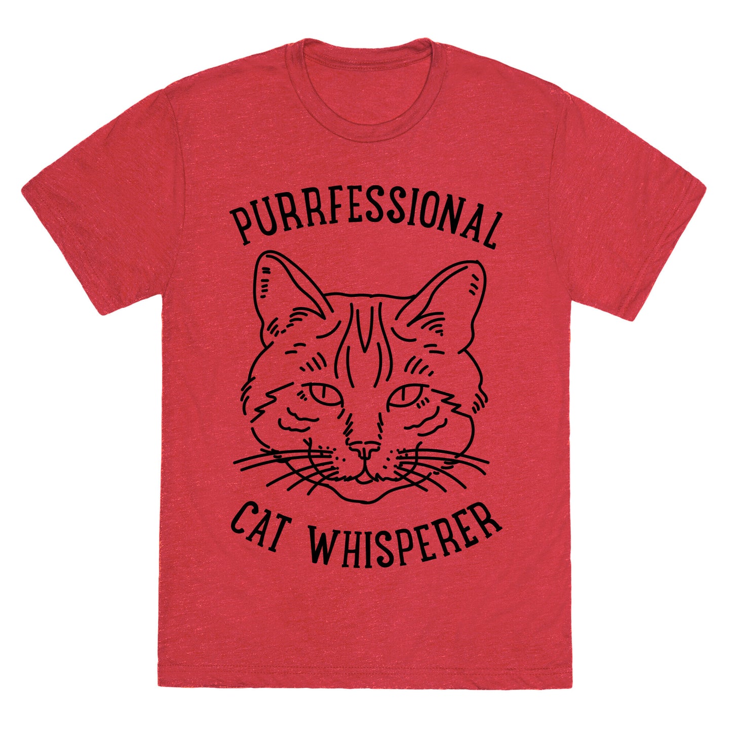 Purrfessional Cat Whisperer Unisex Triblend Tee