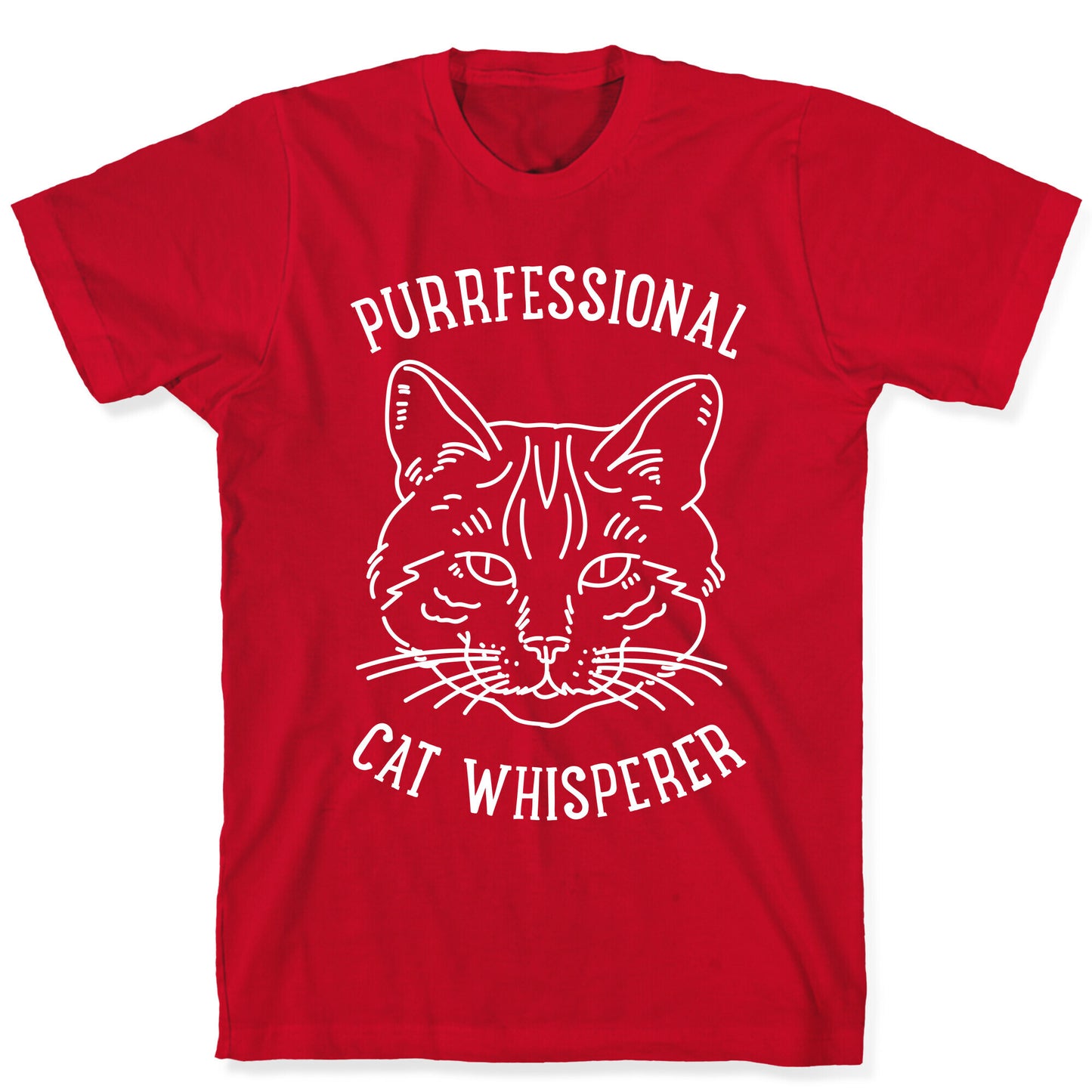 Purrfessional Cat Whisperer T-Shirt