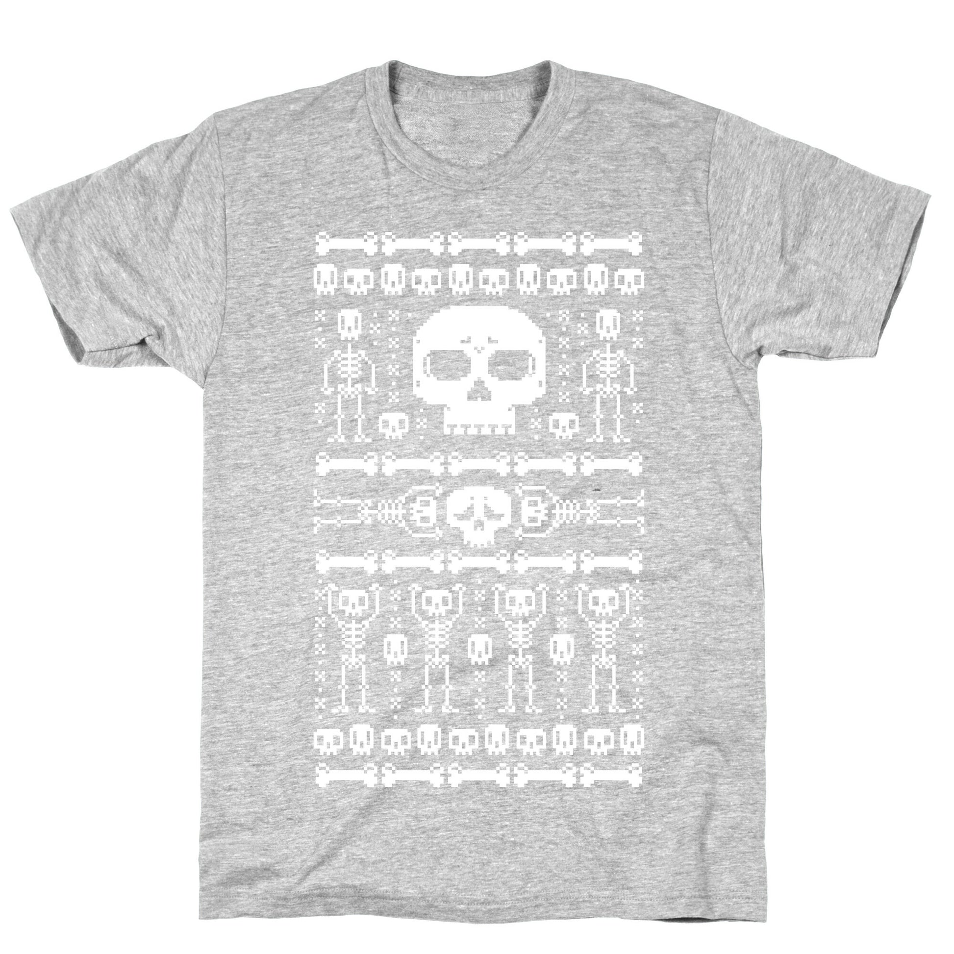 Ugly Skeleton Sweater T-Shirt