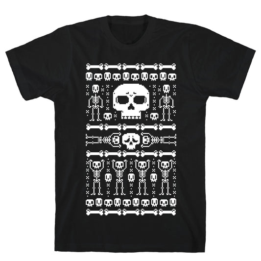 Ugly Skeleton Sweater T-Shirt