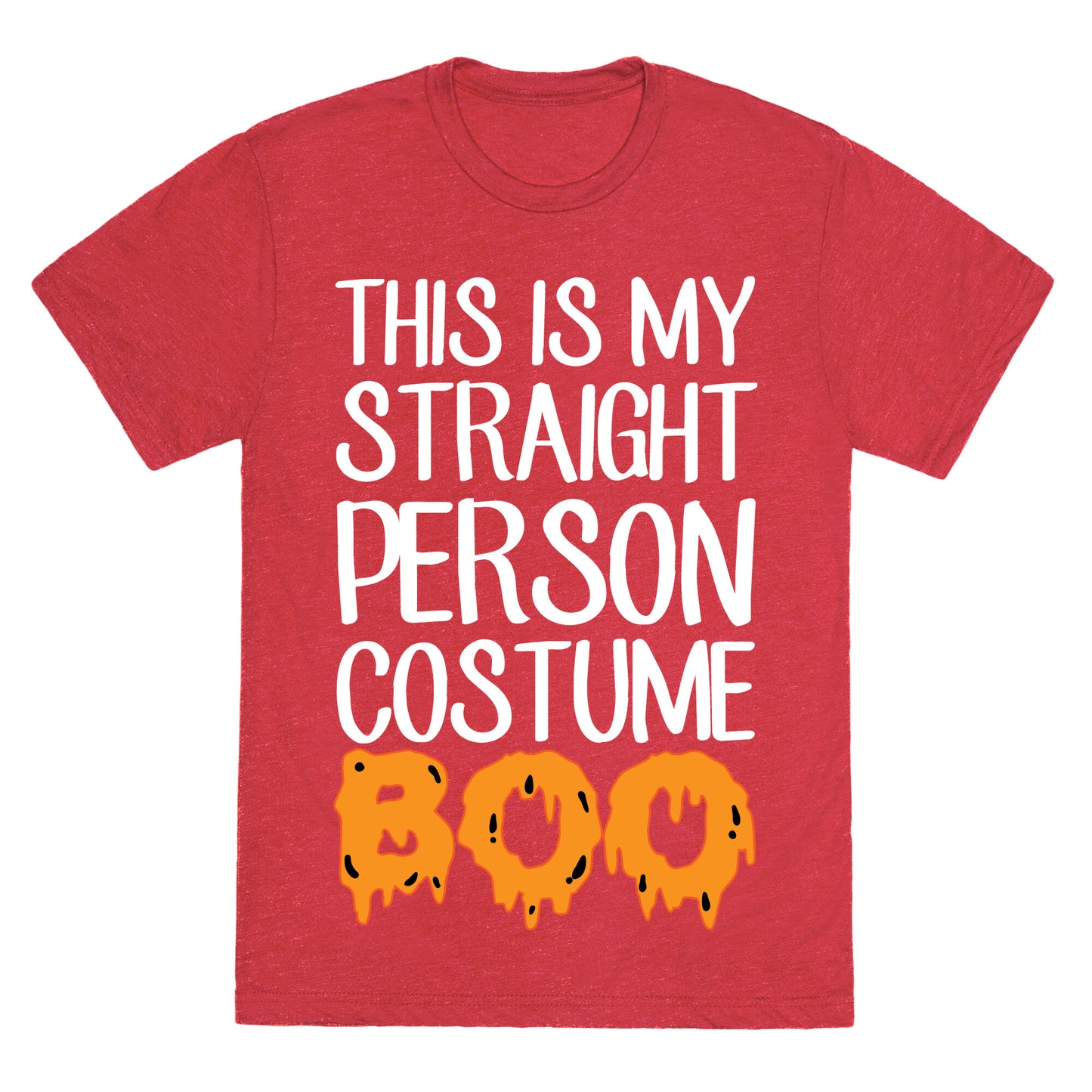 Straight Costume Unisex Triblend Tee