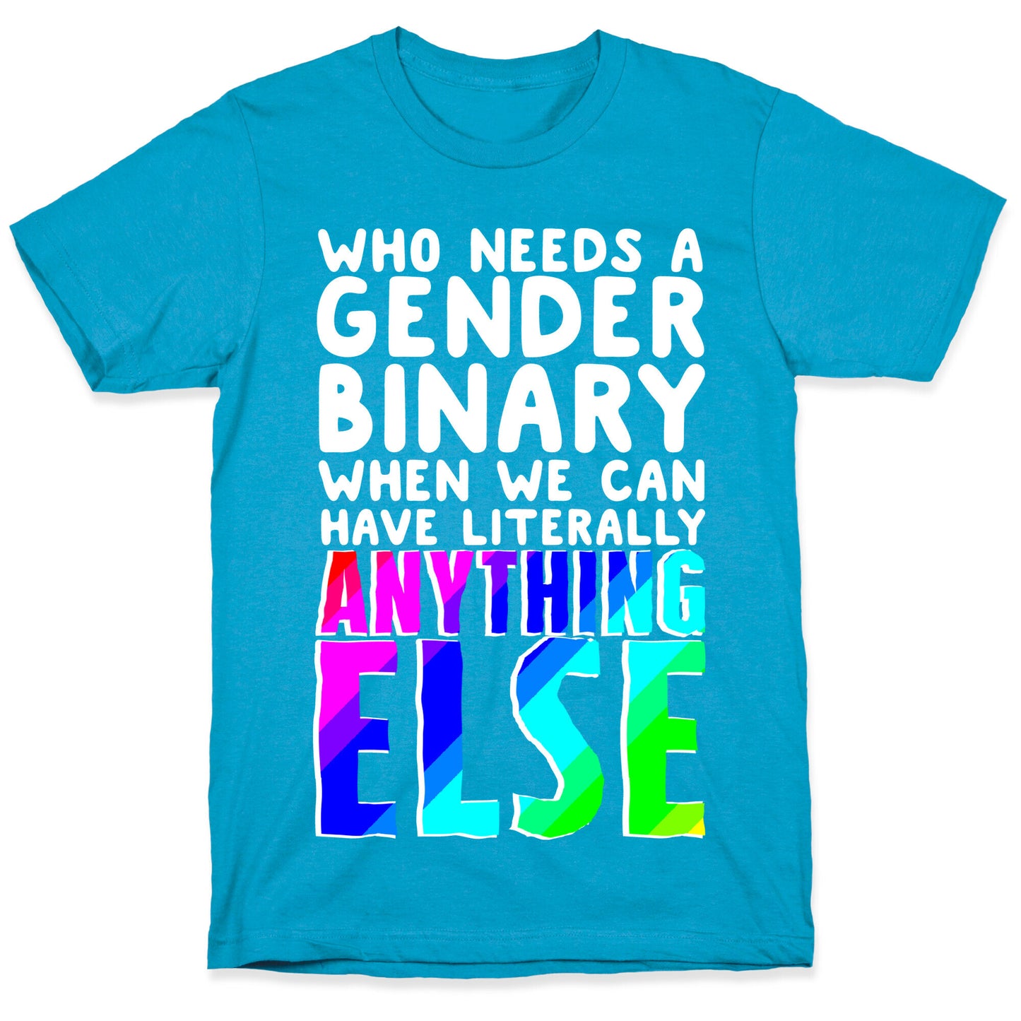 Why Gender Binary Unisex Triblend Tee